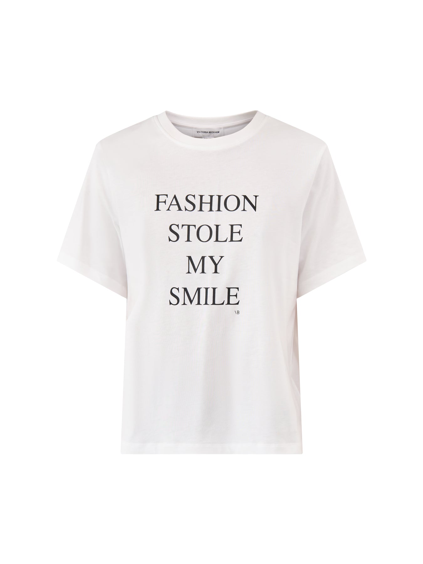 Slogan Tee Fashion Stole My Smile