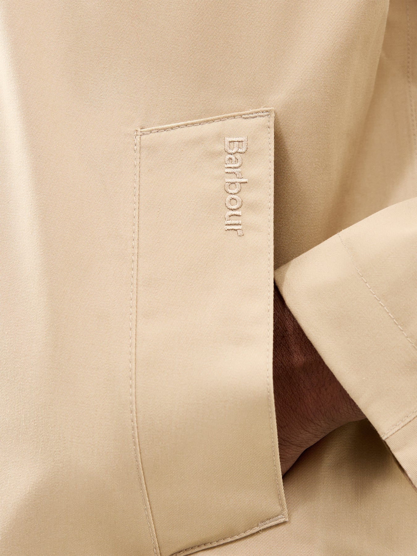 Short Rokig Waterproof Jacket Beige