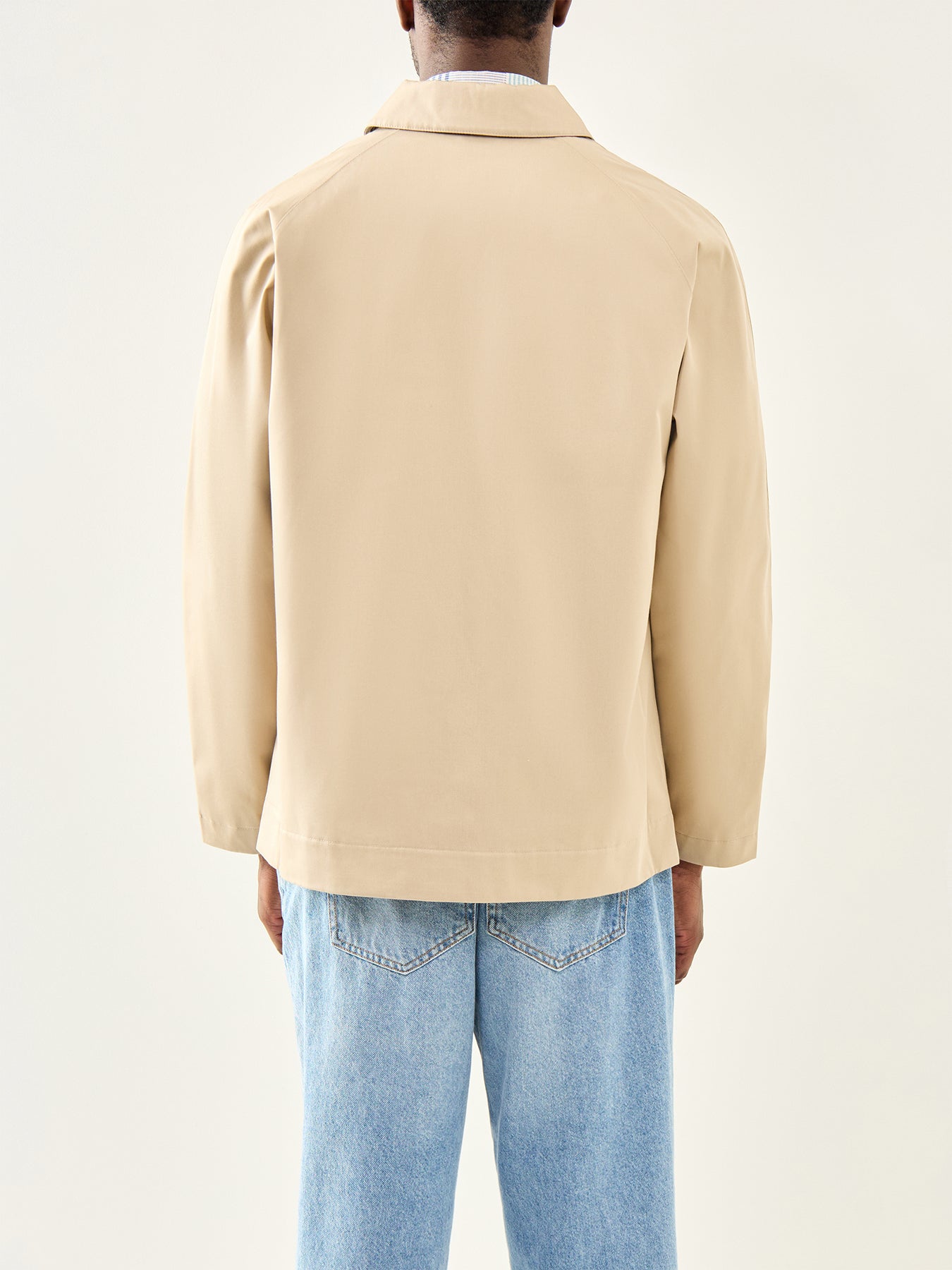 Short Rokig Waterproof Jacket Beige