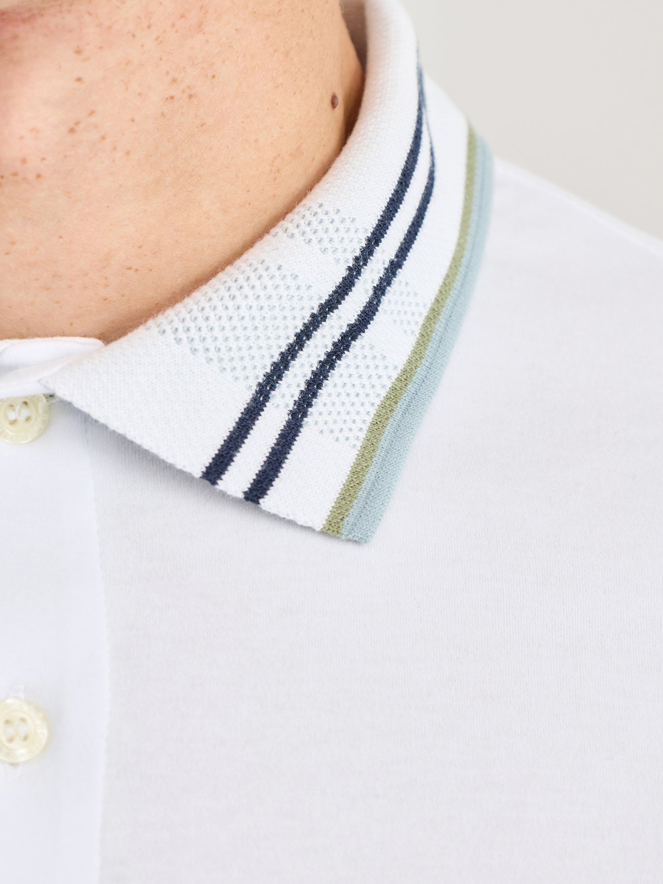 Notter Tailored Fit Polo Shirt White
