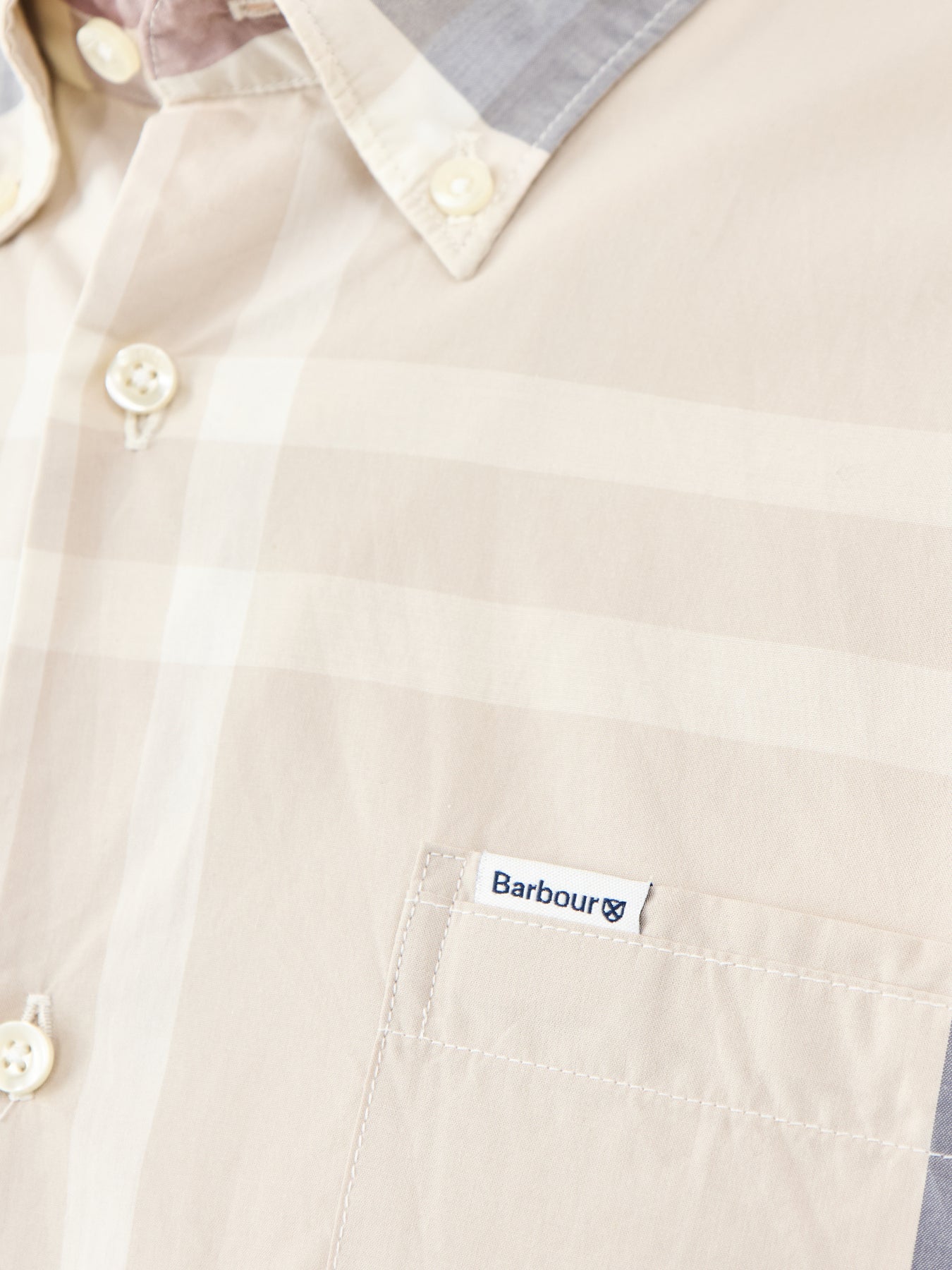 Harris Tailored Shirt Oban Mist Tartan