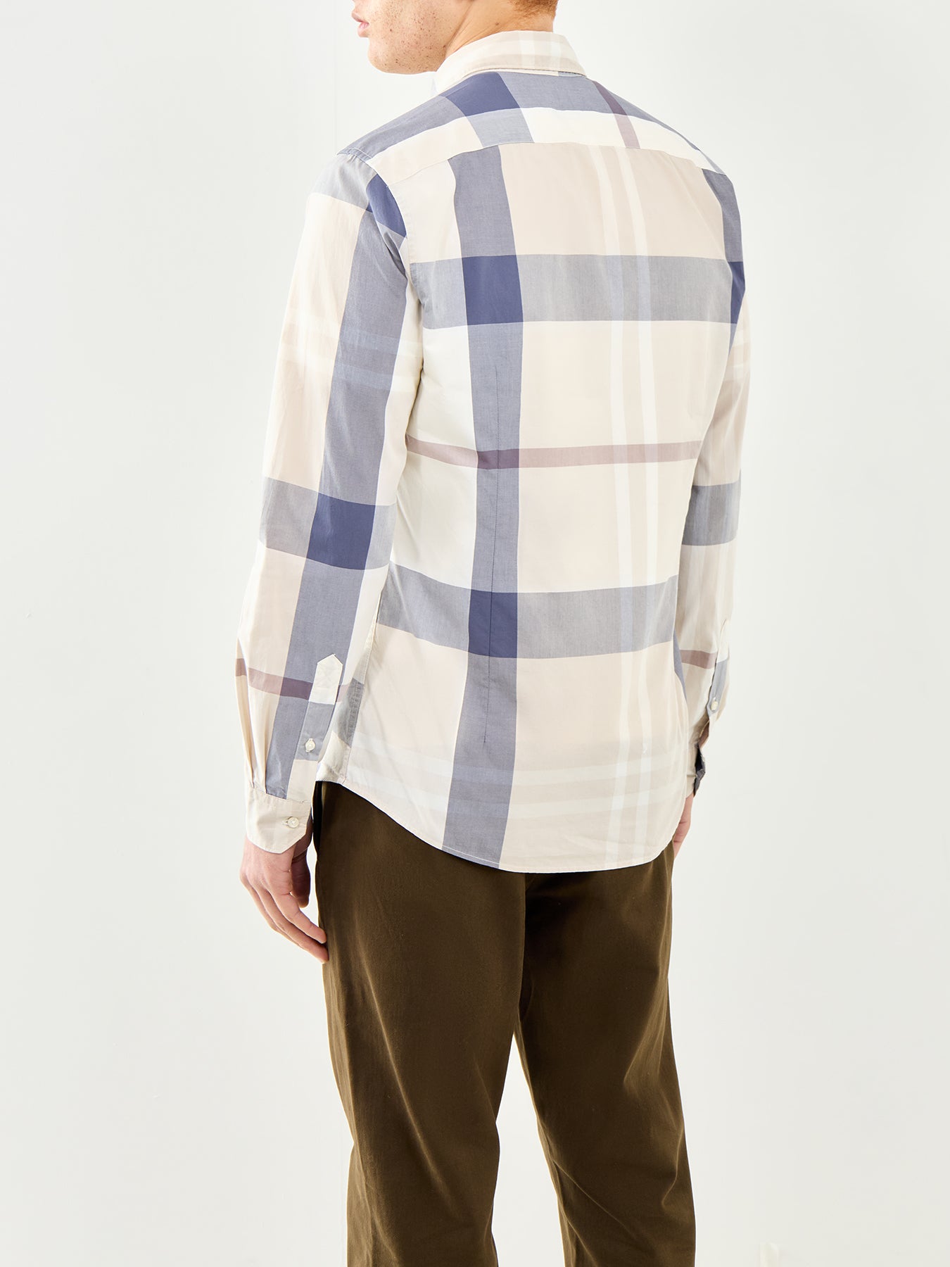 Harris Tailored Shirt Oban Mist Tartan