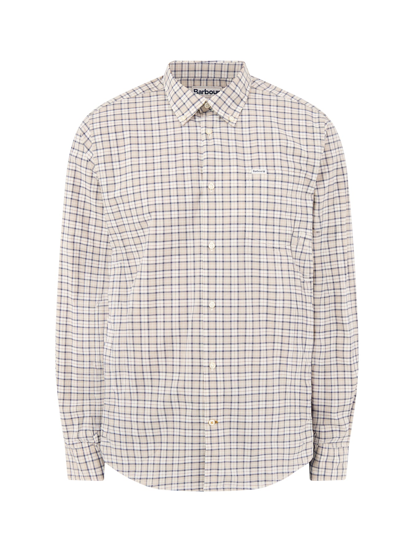 Lomond Tailored Tartan Shirt Beige