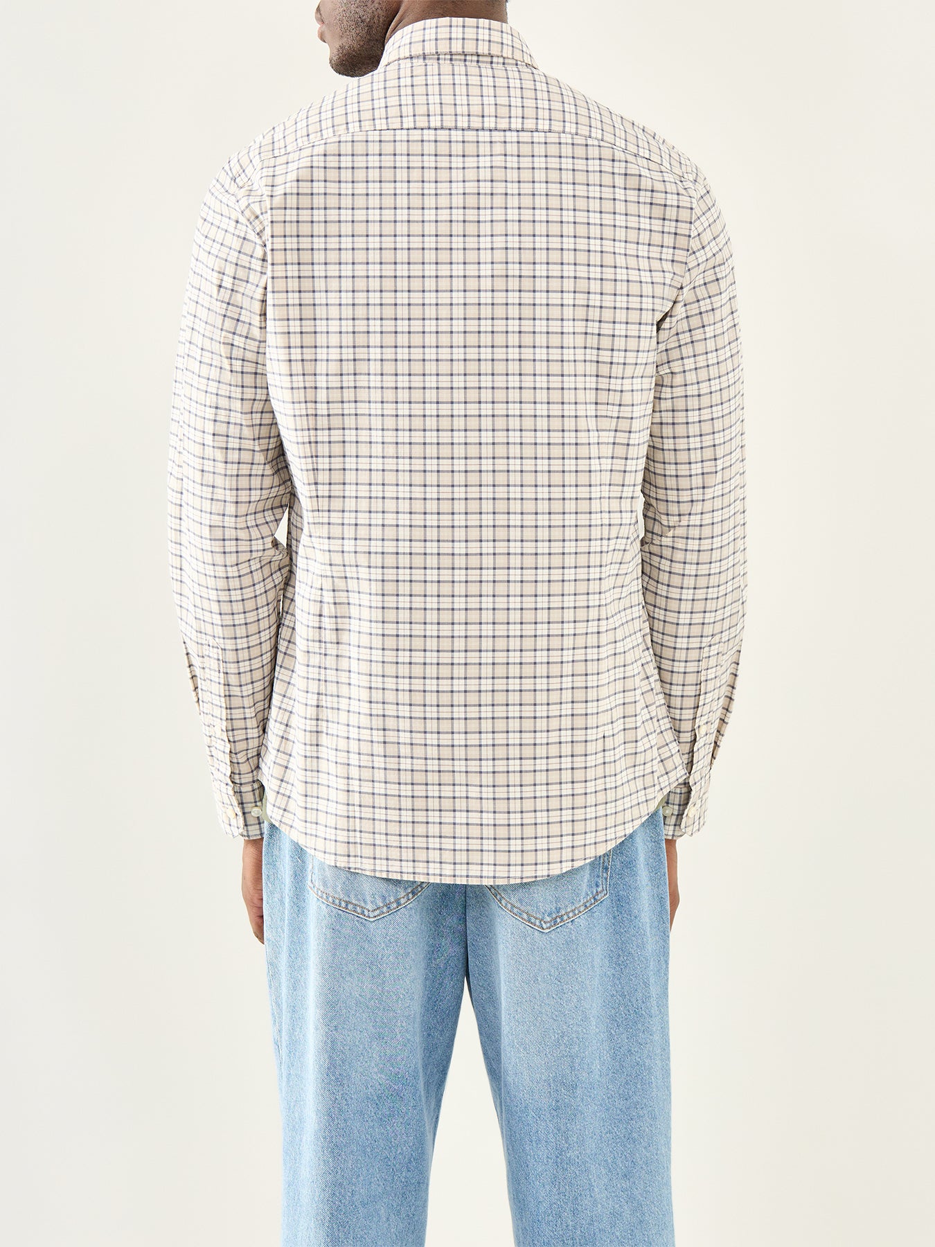 Lomond Tailored Tartan Shirt Beige