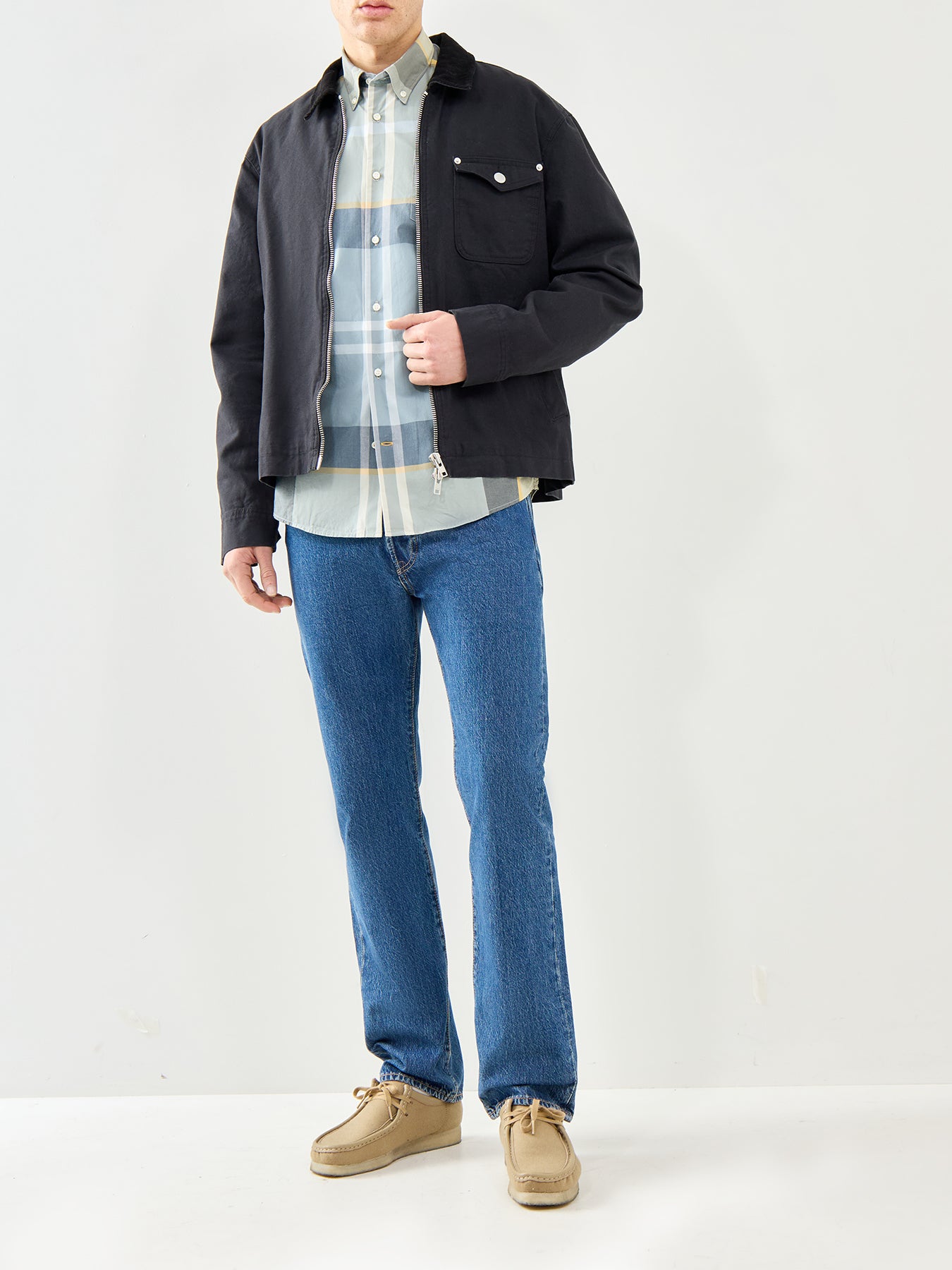 Harris Tailored Shirt Highland Loch Tartan