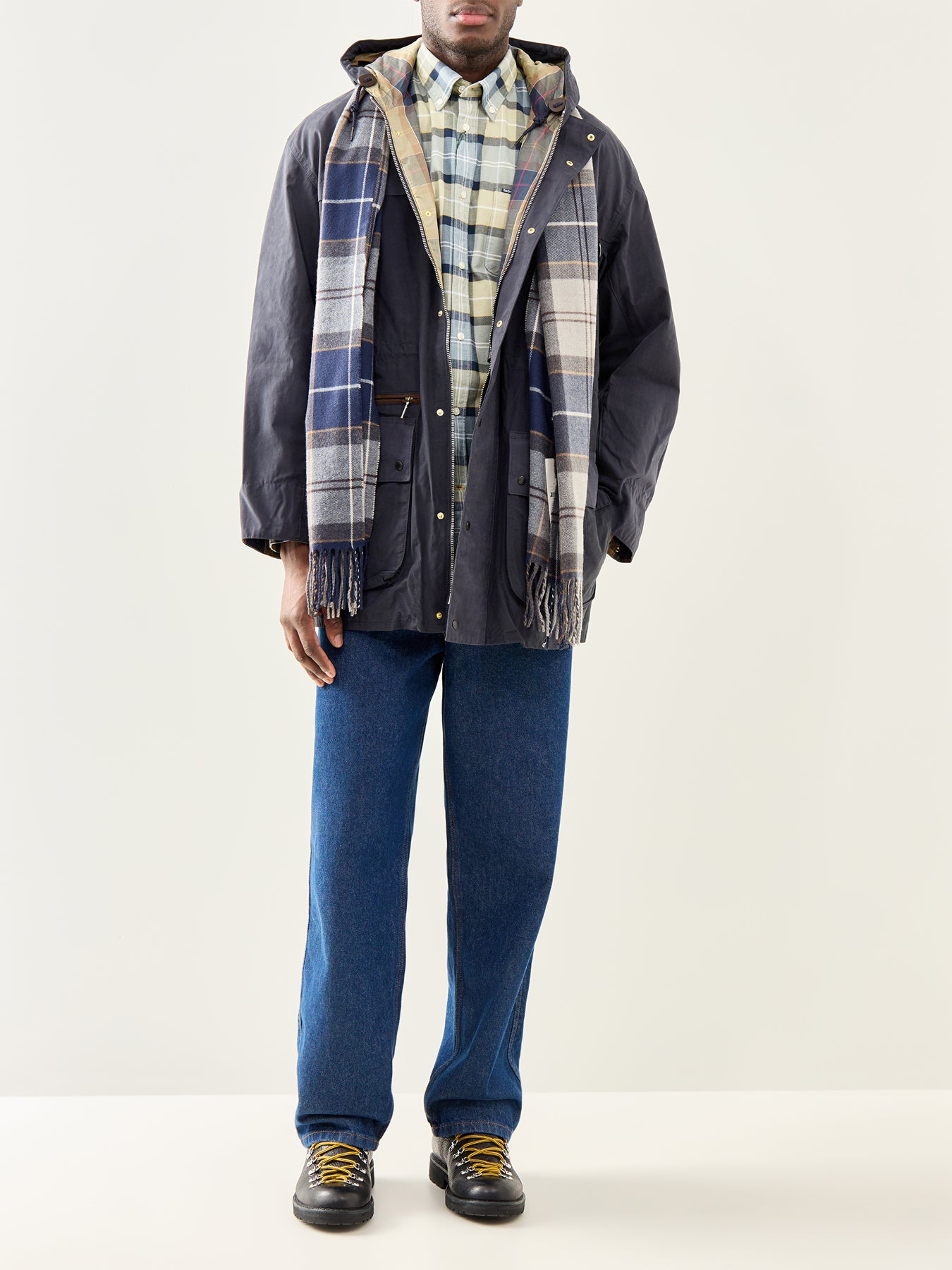 Lewis Tailored Shirt Tartan
