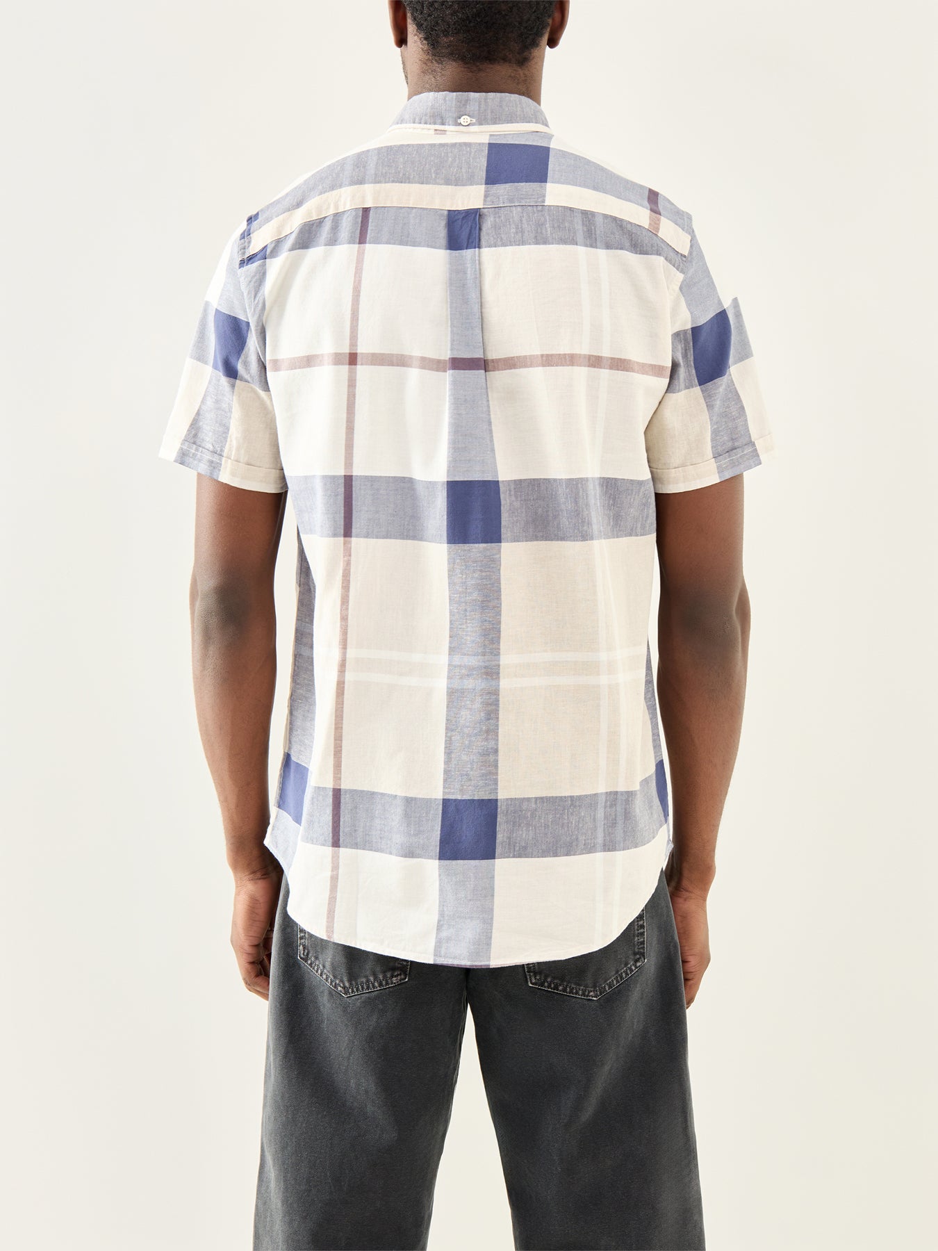 Douglas Short Sleeve Tailored Shirt Tartan