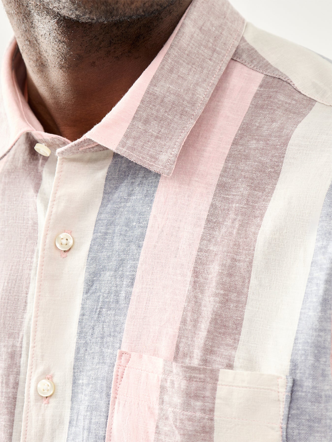 Portwell Short Sleeve Summer Fit Shirt Pink