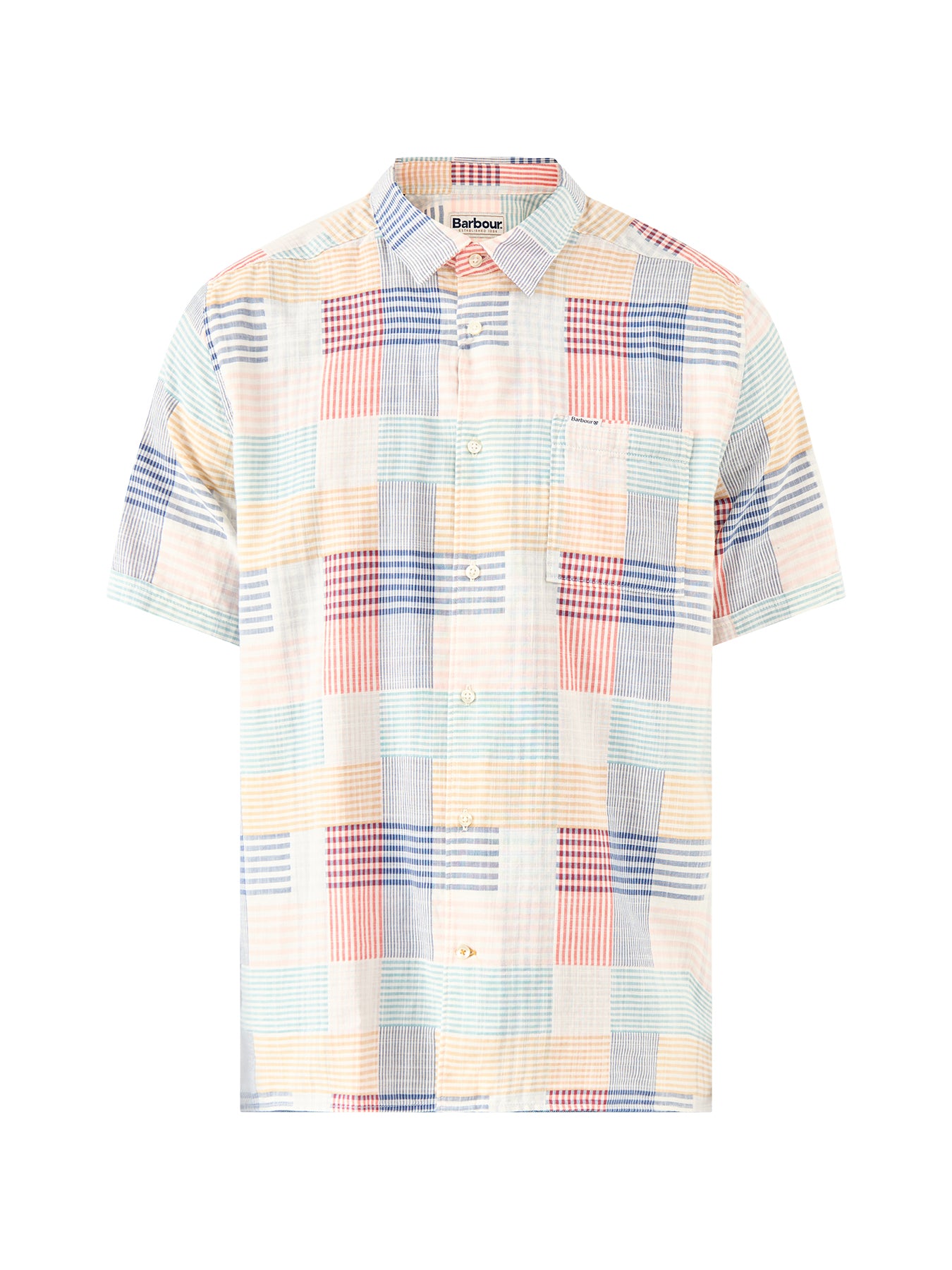 Oakshore Short Sleeve Summer Fit Shirt Red