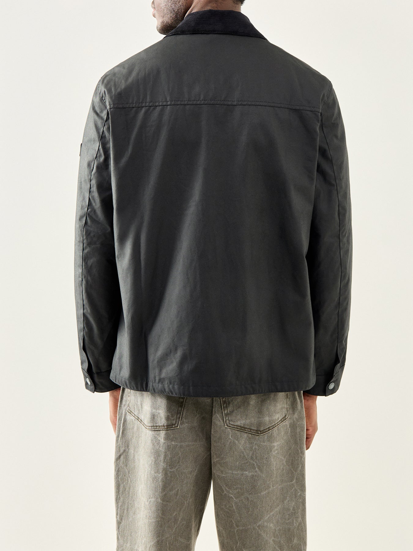 Maze Wax Jacket Black