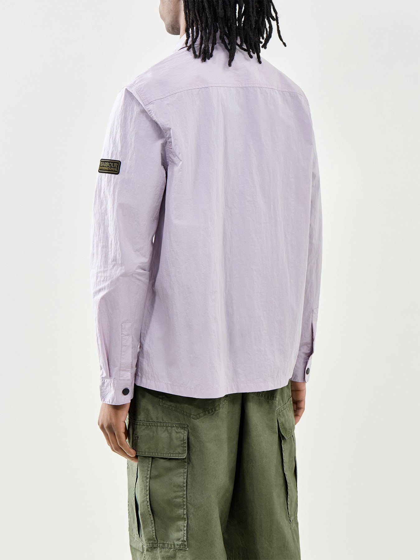 Barbour International Inline Overshirt Thistle