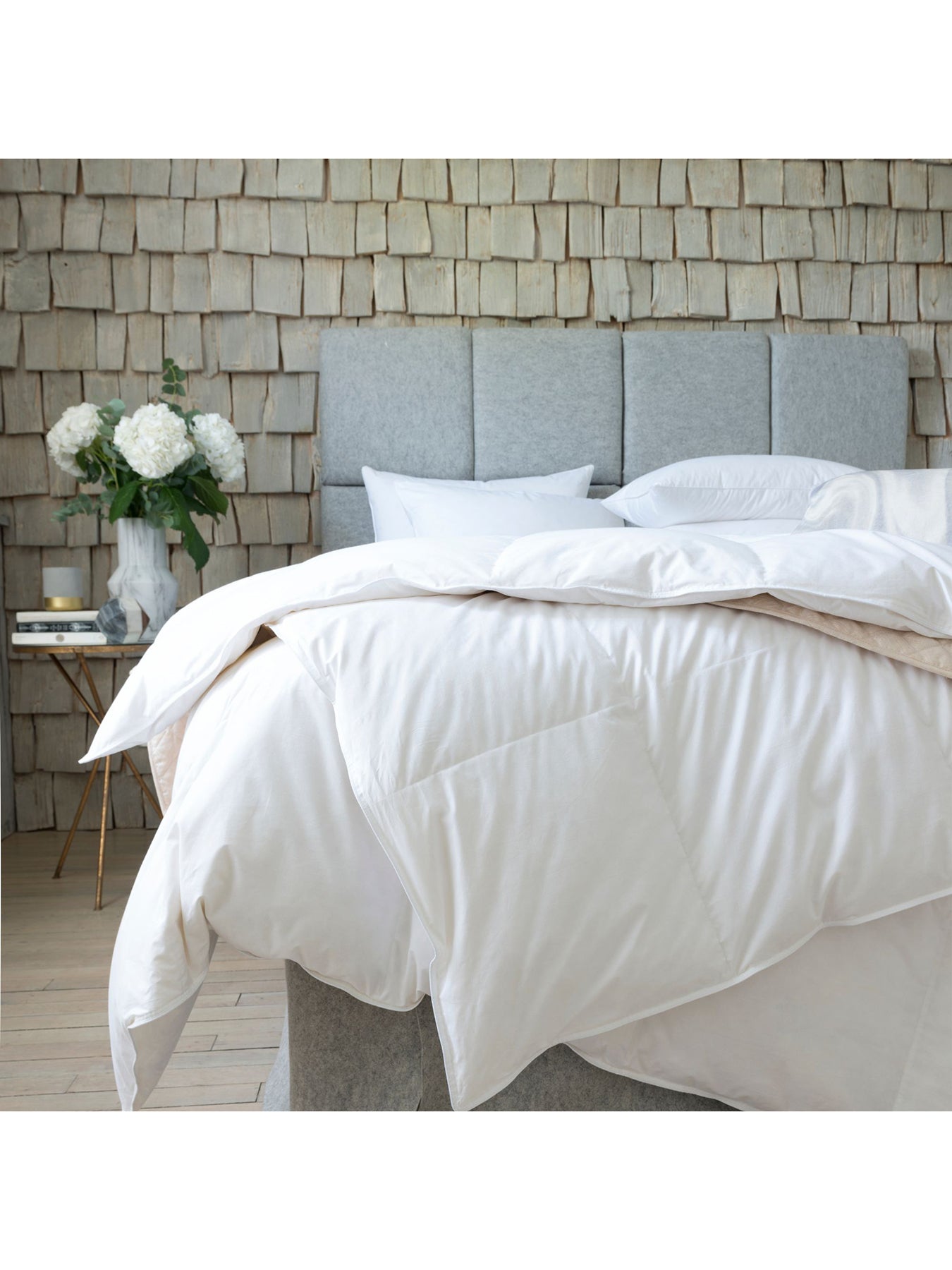Goose Feather and Down Duvet 13.5 Tog White King
