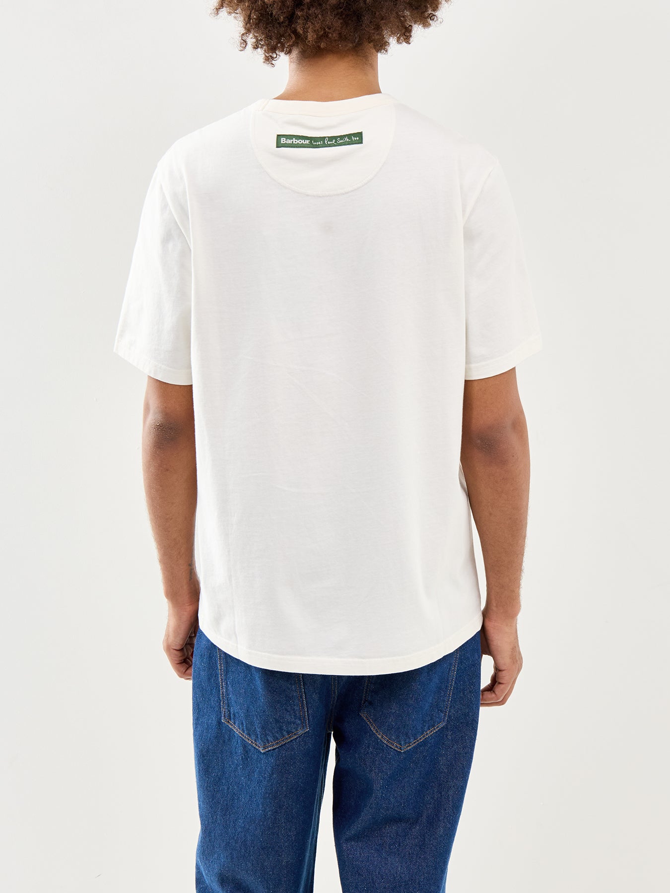 Paul Smith Loves Barbour Fishing Jacket Graphic T-Shirt