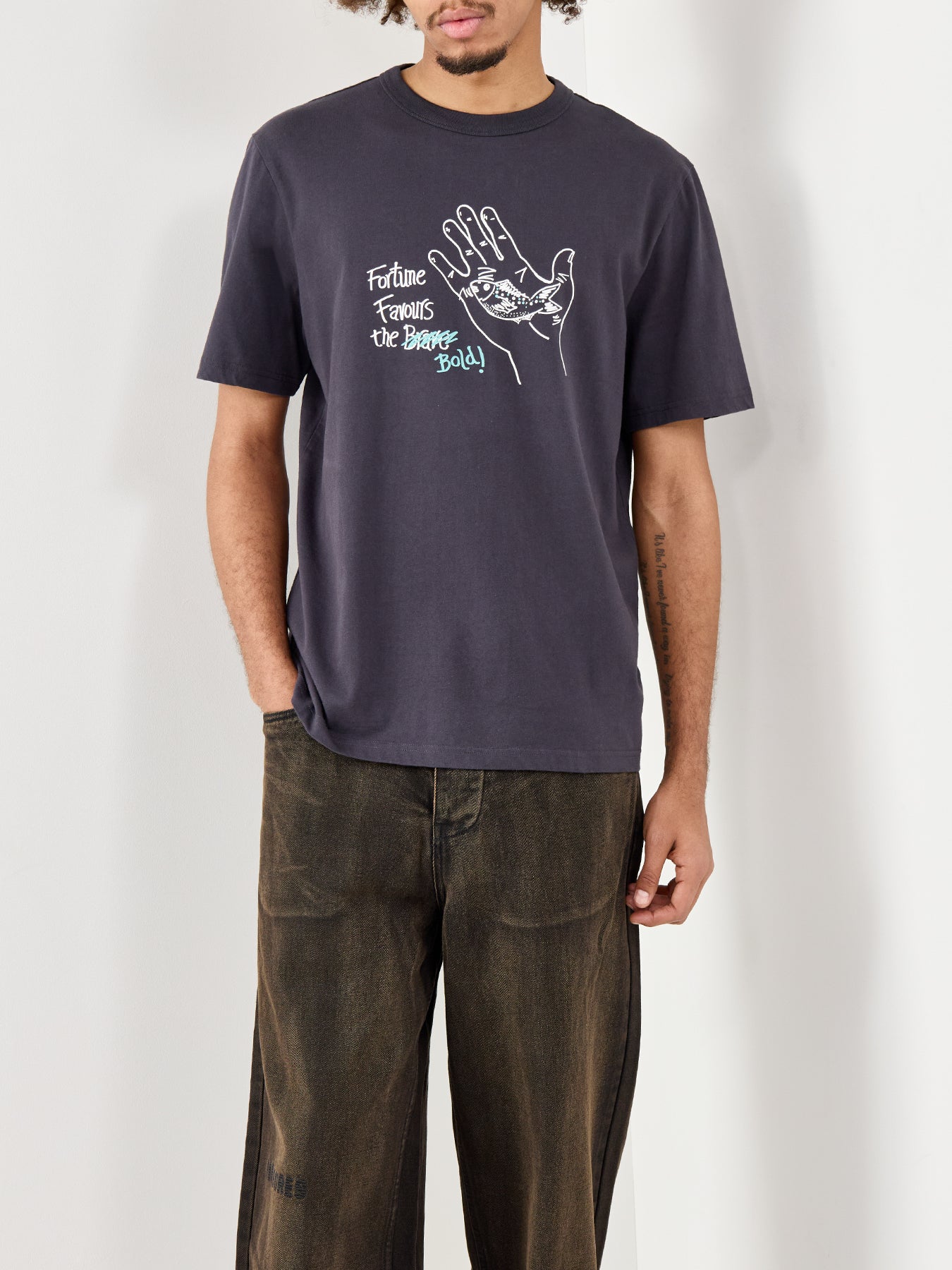 Paul Smith Loves Barbour Fortune Graphic T-Shirt