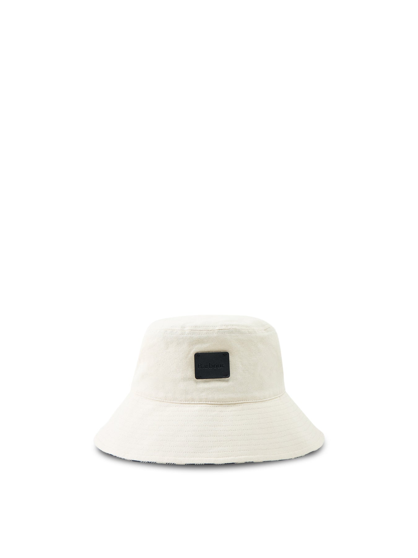 Selena Cotton Bucket Hat White