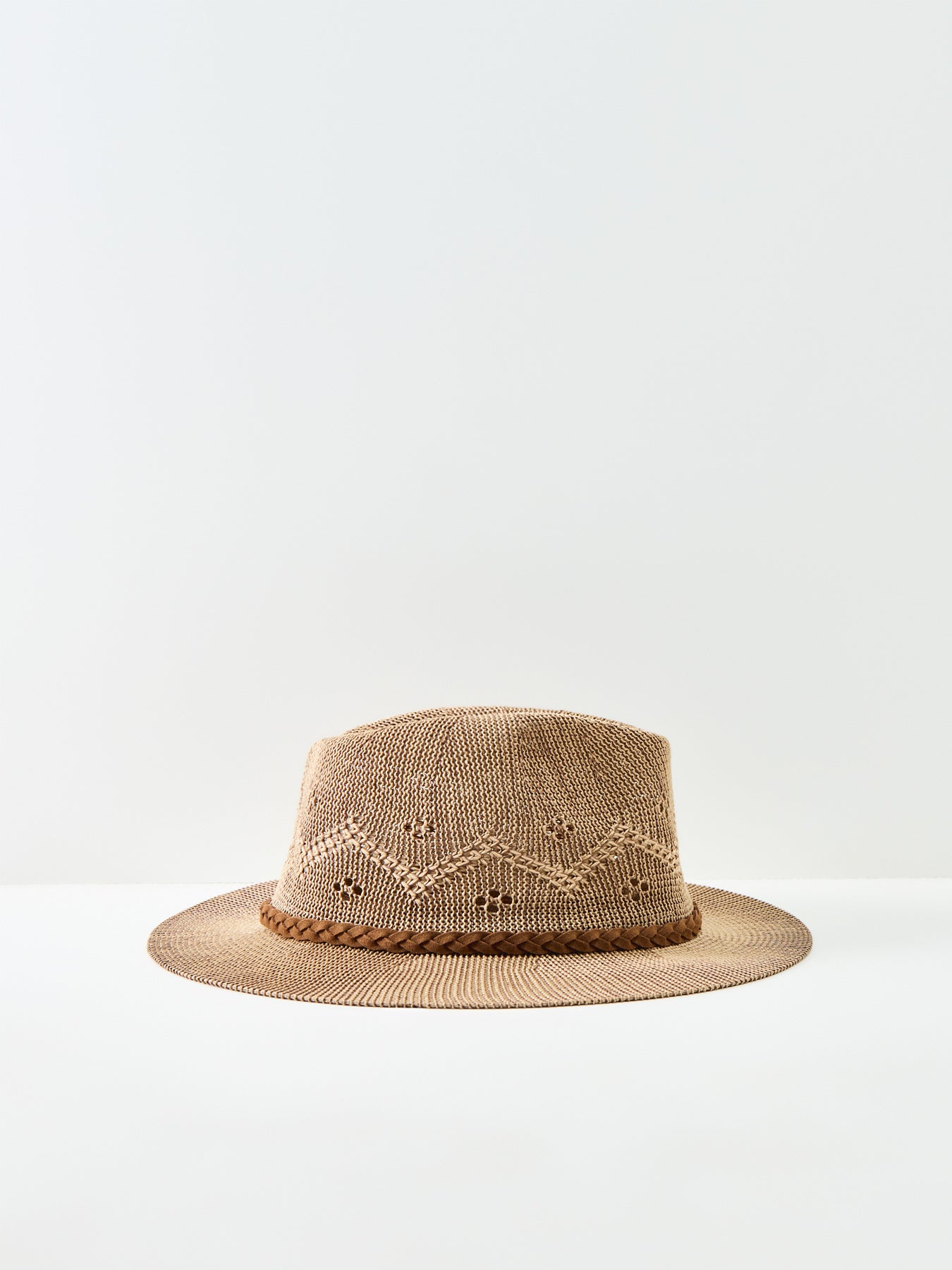 Flowerdale Fedora Summer Hat Beige