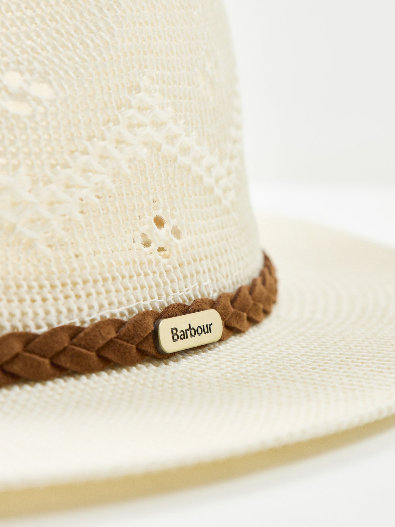 Flowerdale Fedora Summer Hat White