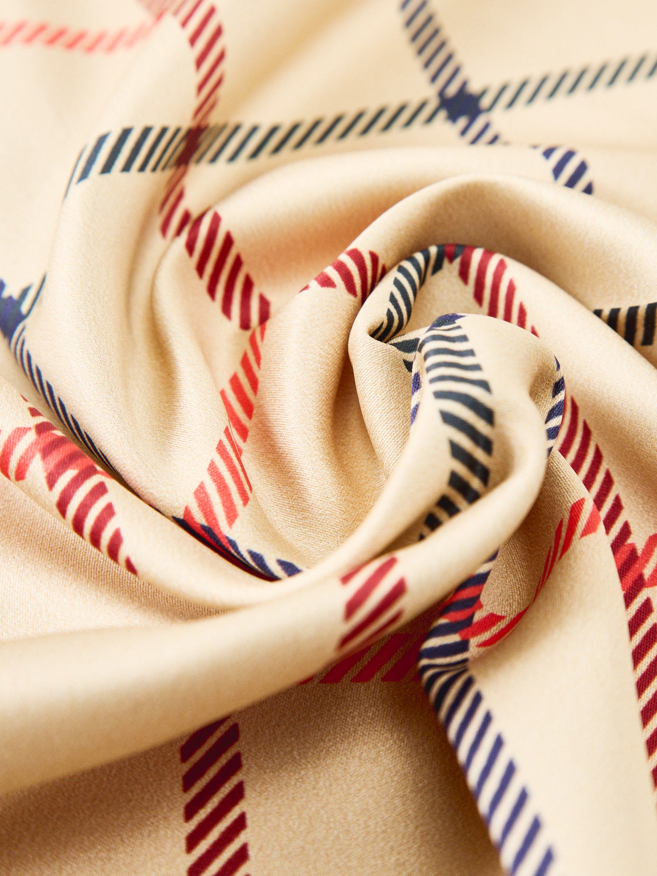 Mackworth Head and Neck Scarf Beige