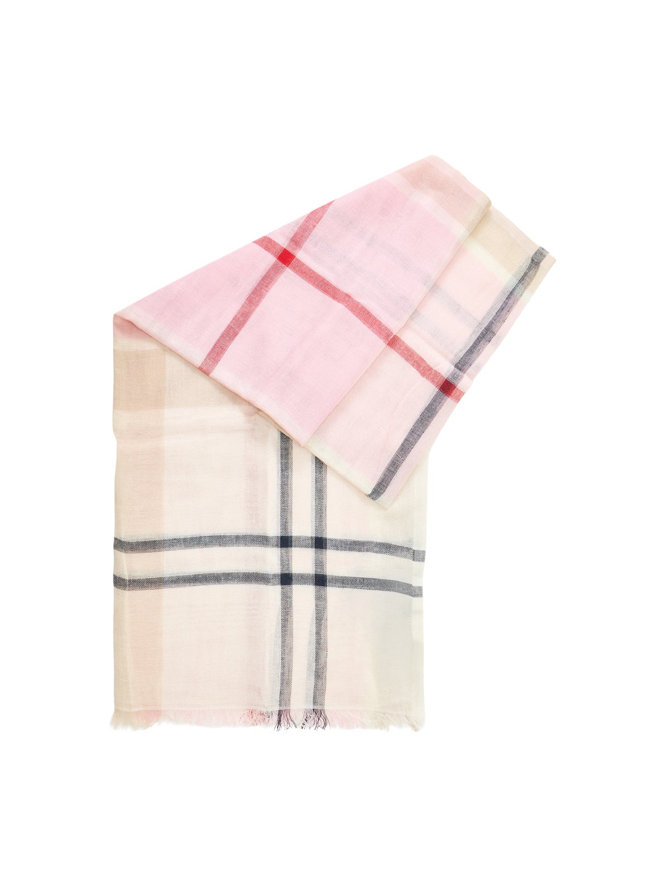 Barbour Abigail Tartan Scarf Pink