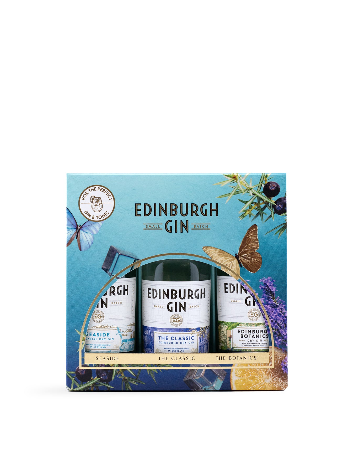 London Dry Gin Miniature Gift Collection 3 x 5cl