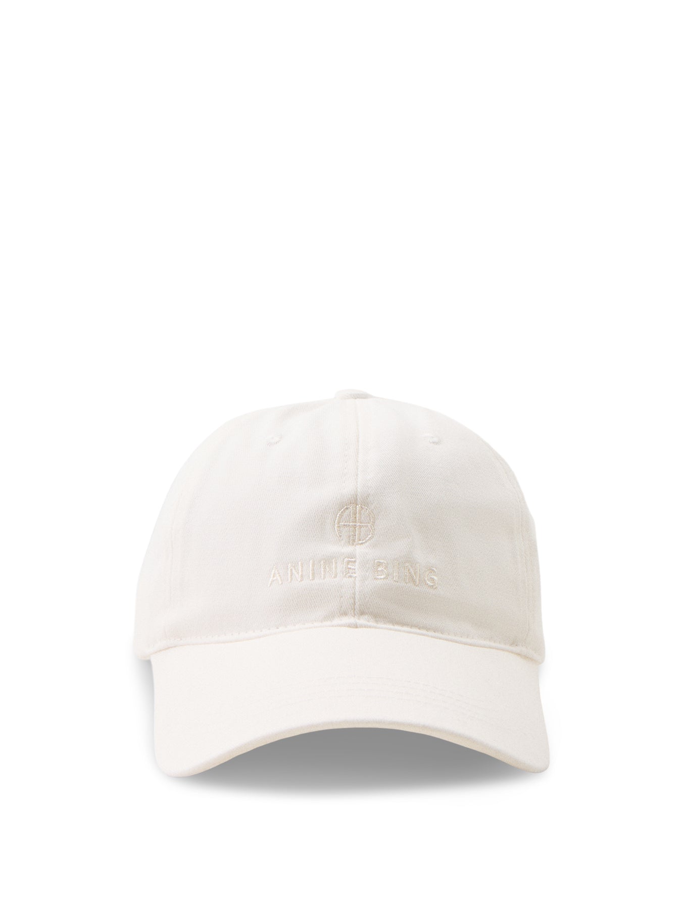 Jeremy Logo Baseball Cap Cream