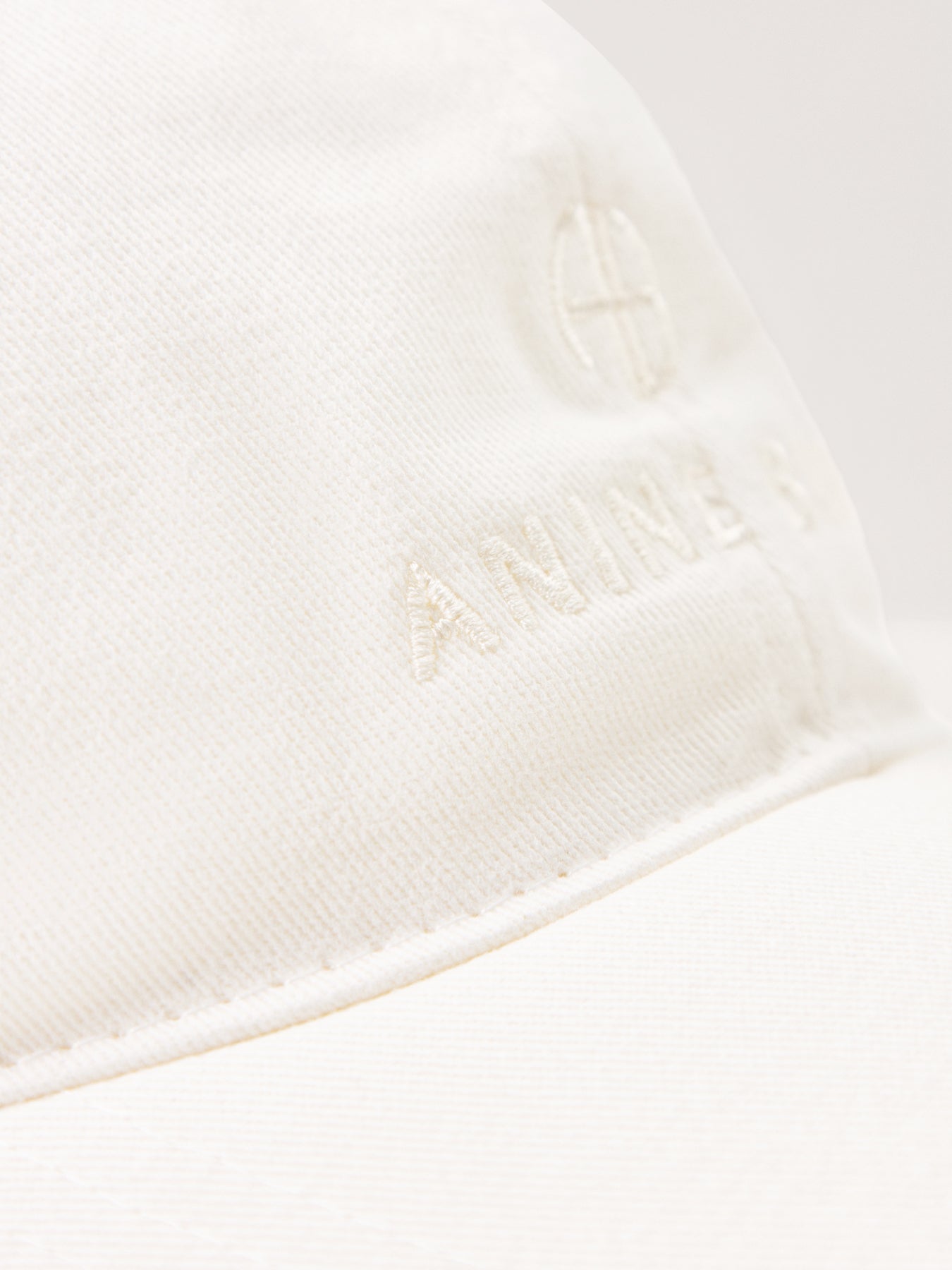 Jeremy Logo Baseball Cap Cream