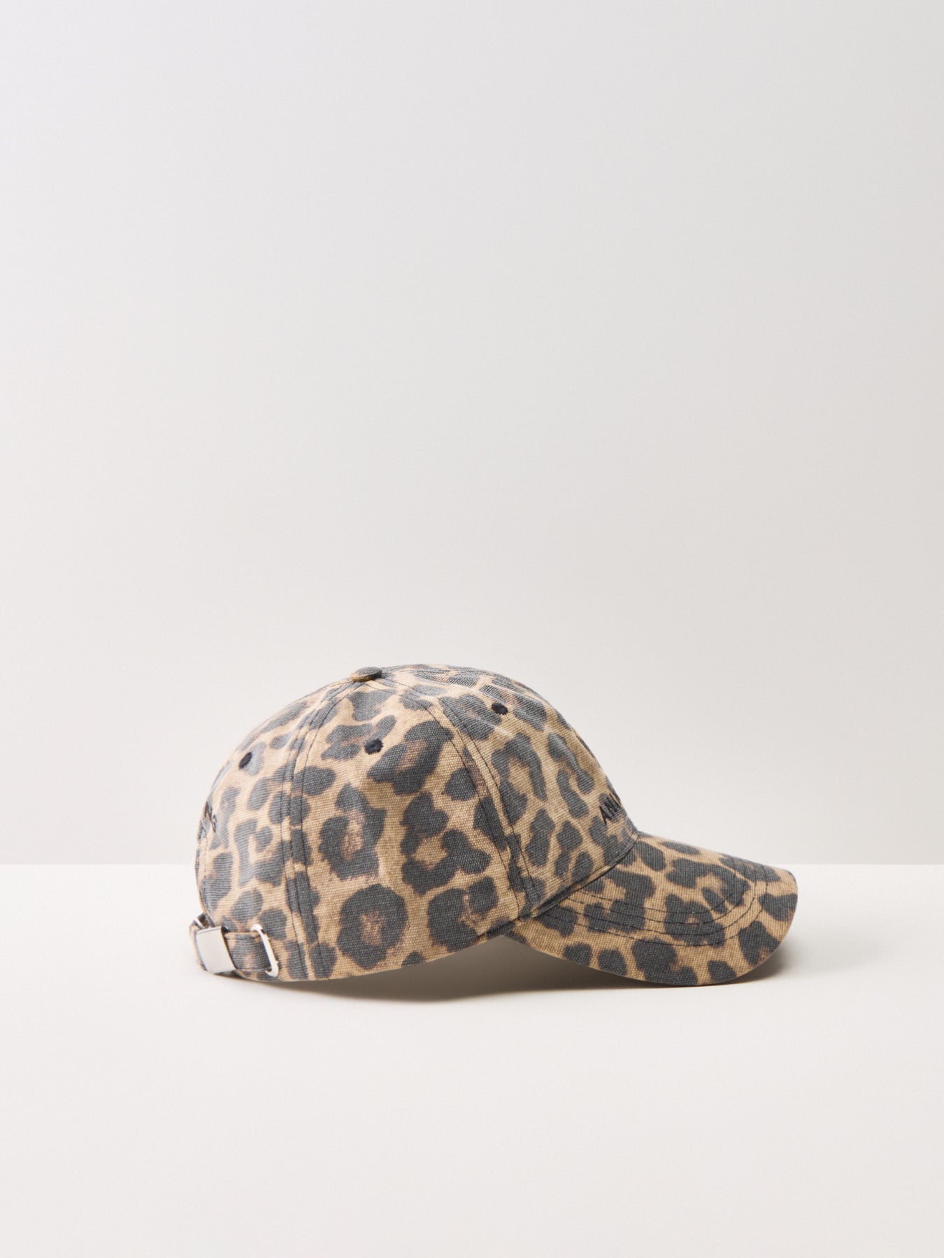 Jeremy Leopard Print Baseball Cap Leopard