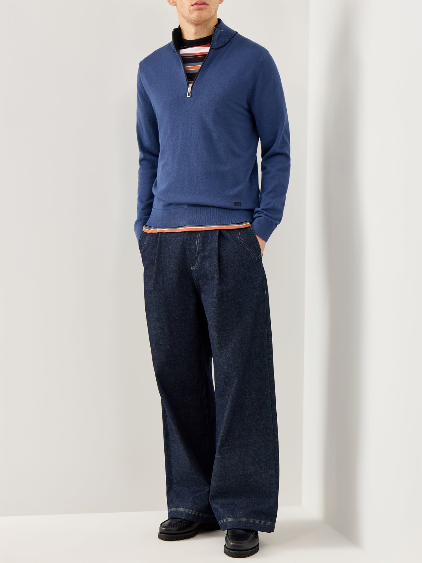 Ps Half Zip Knit