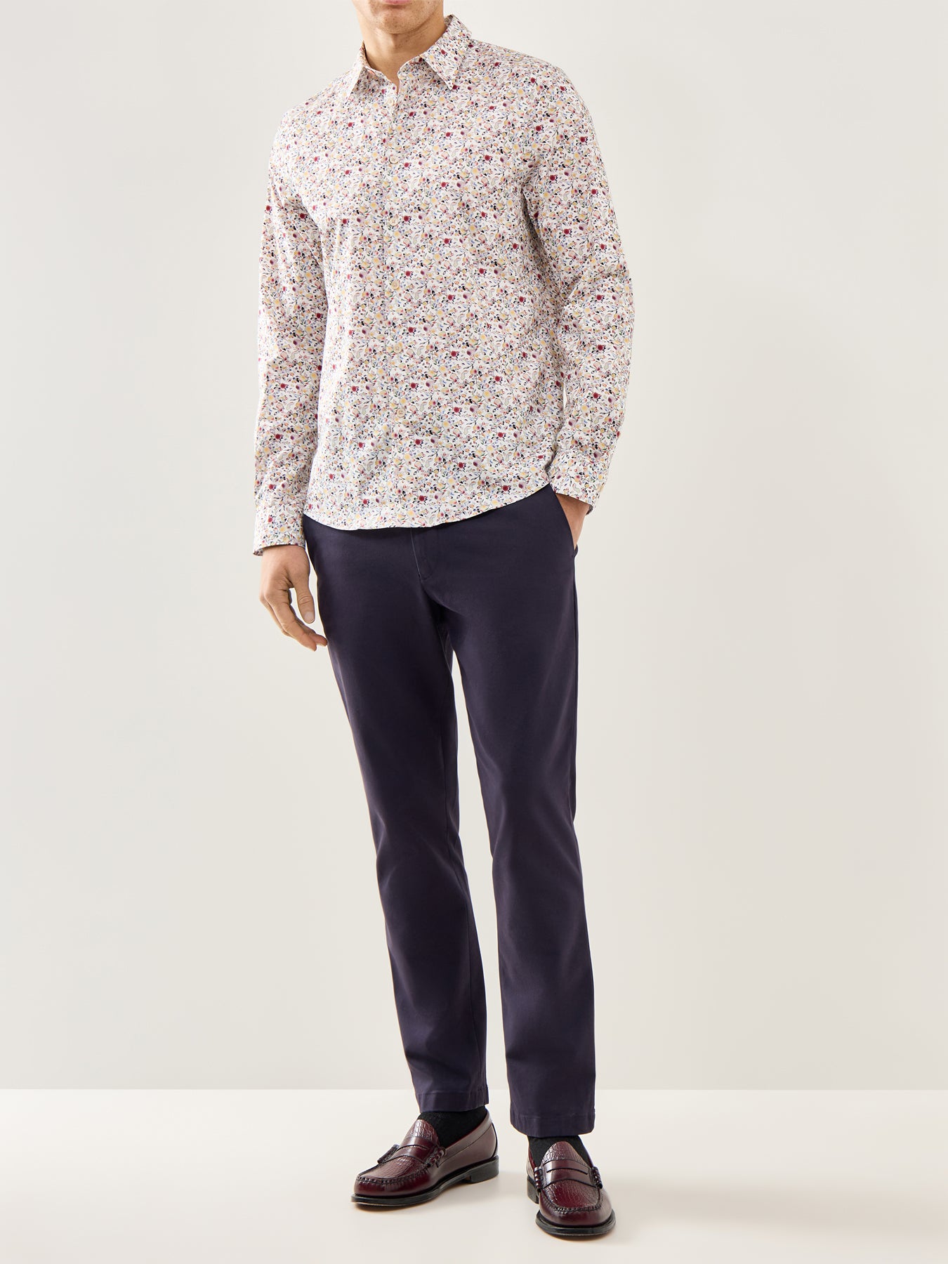 Mini Flowers Print Shirt