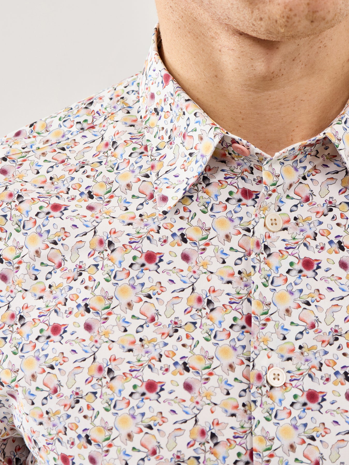 Mini Flowers Print Shirt