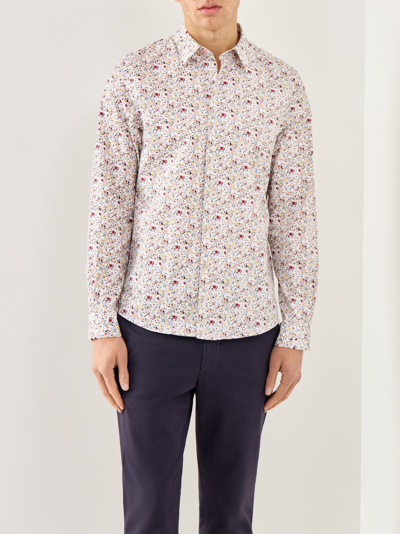 Mini Flowers Print Shirt