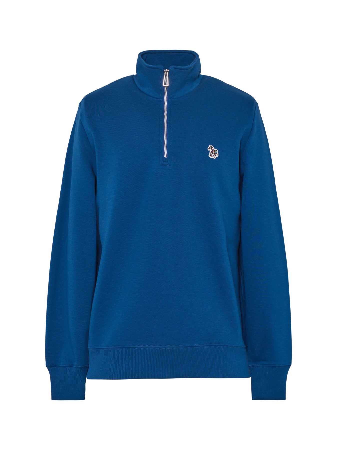Half Zip Zebra Sweat