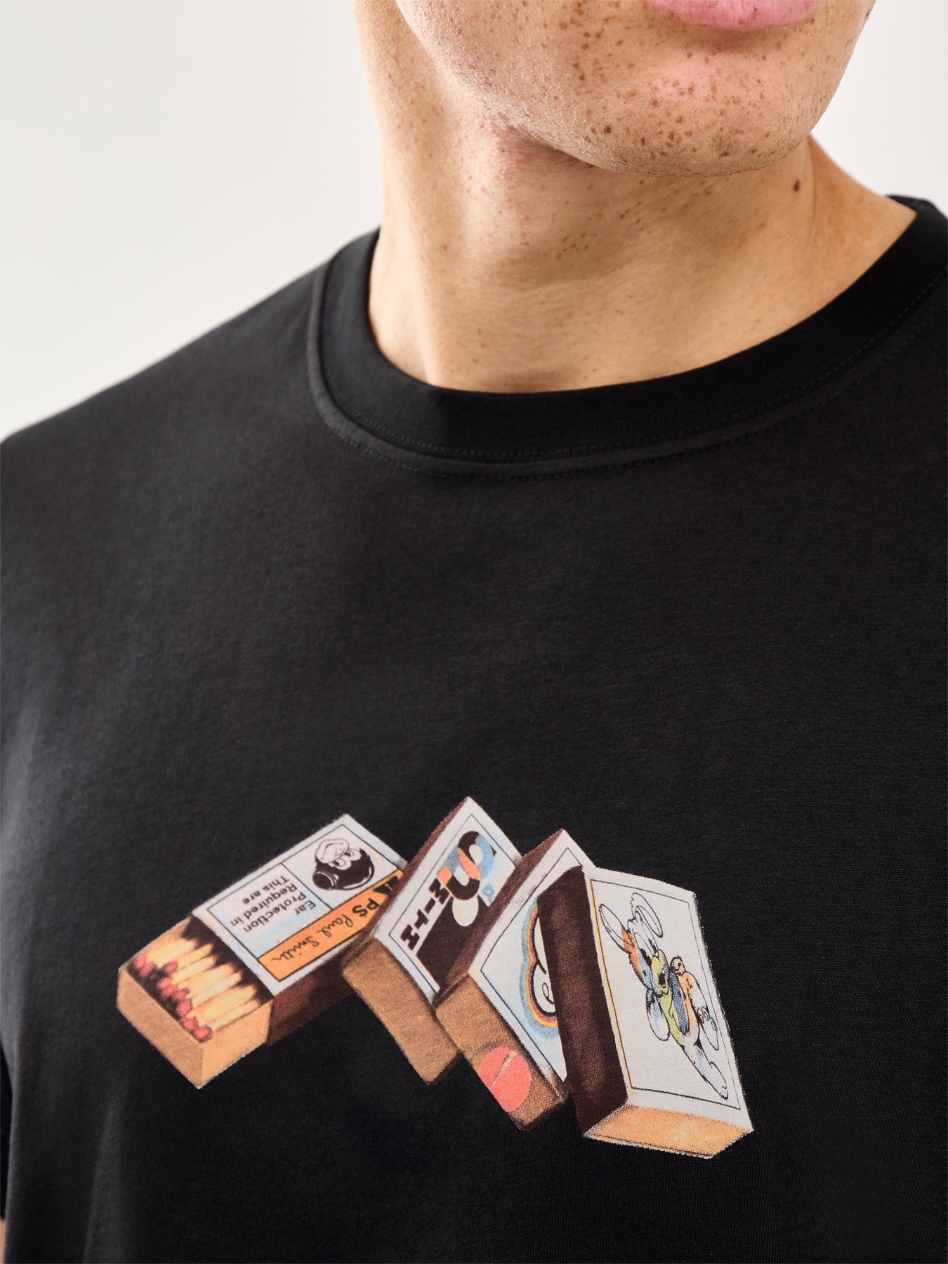 Matchboxes T-Shirt Black