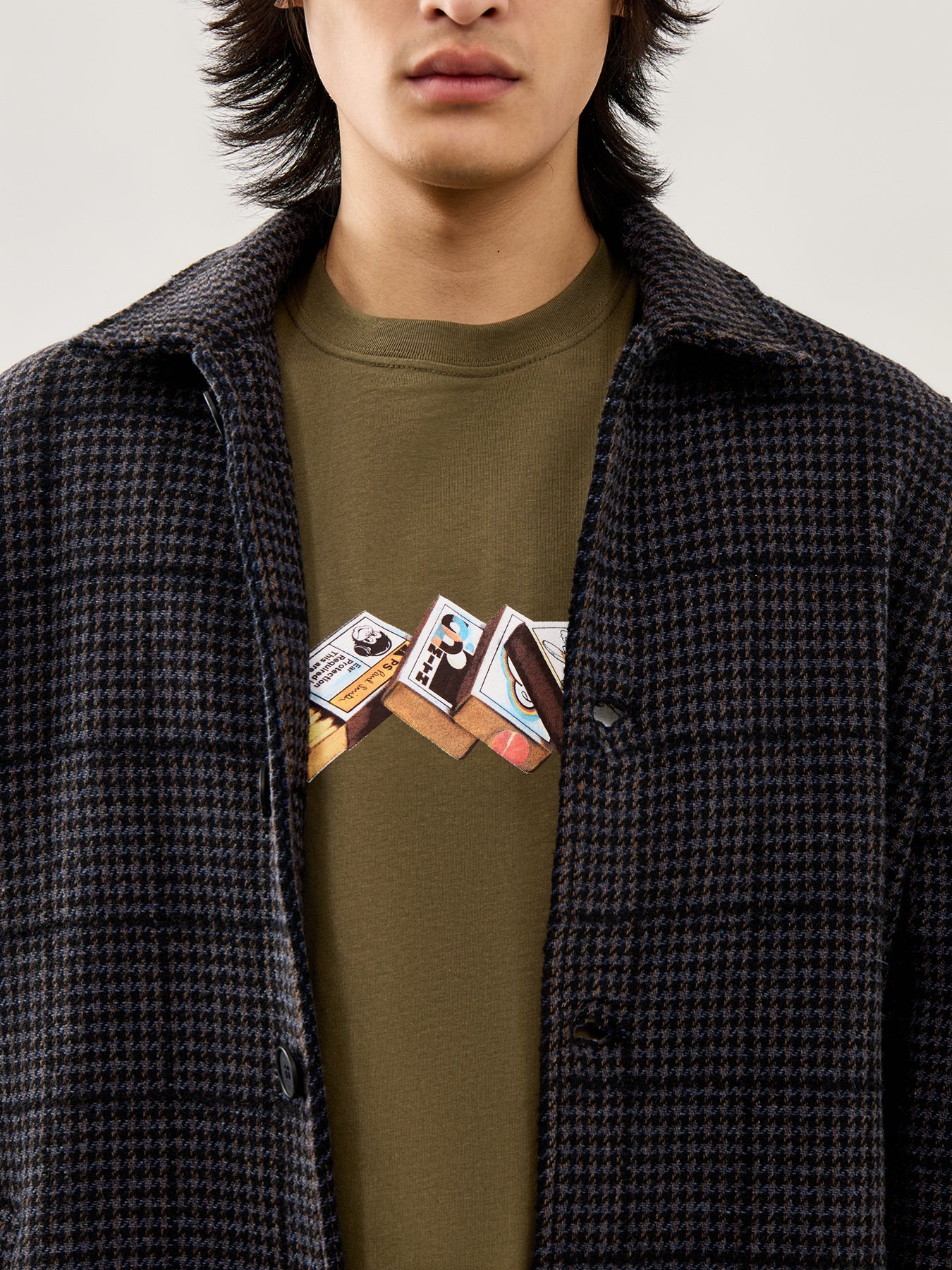 Matchboxes Graphic T-shirt Green