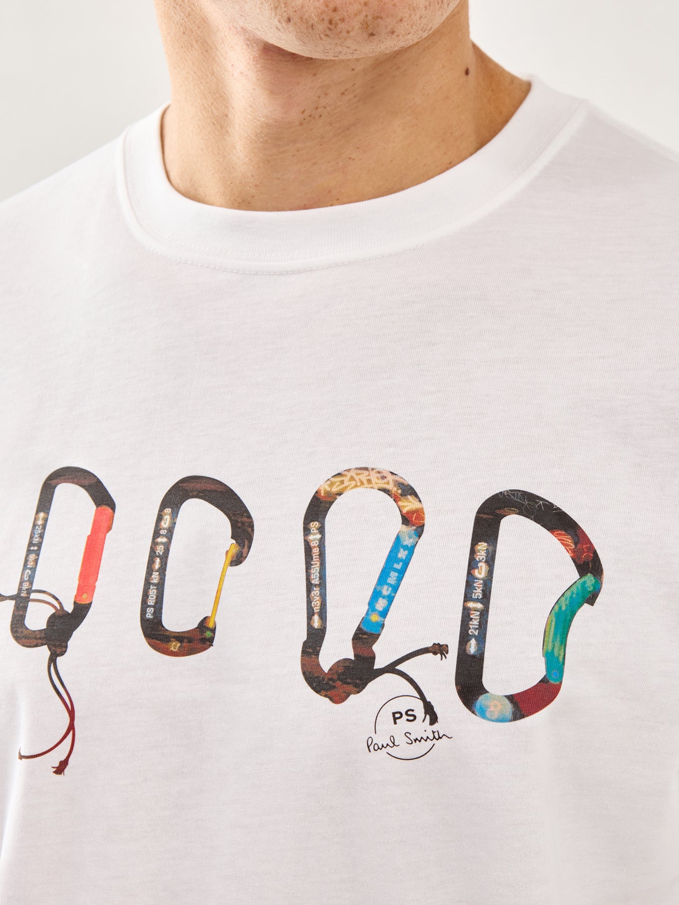 Carabiner T-Shirt White