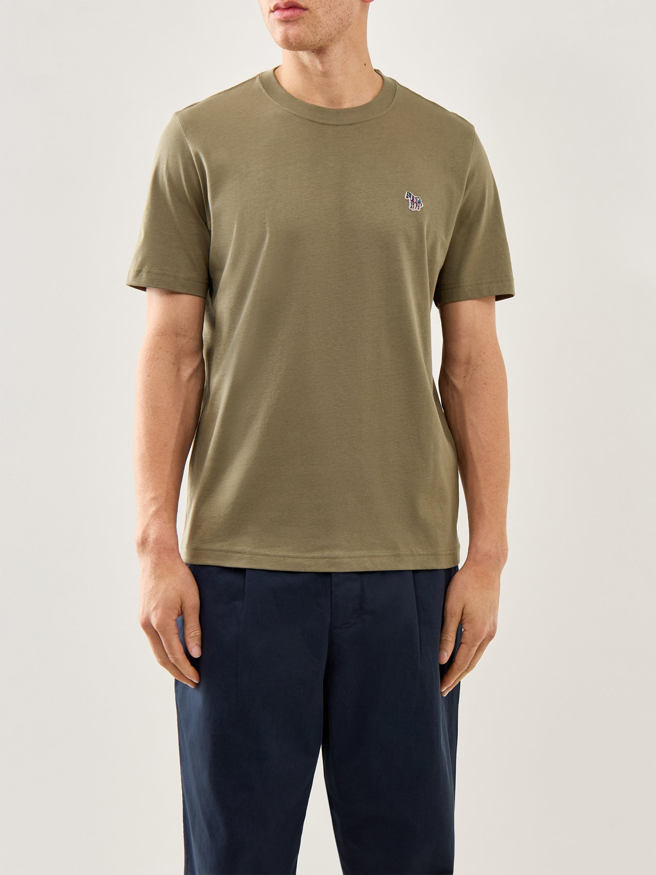 Zebra Graphic T-Shirt Green