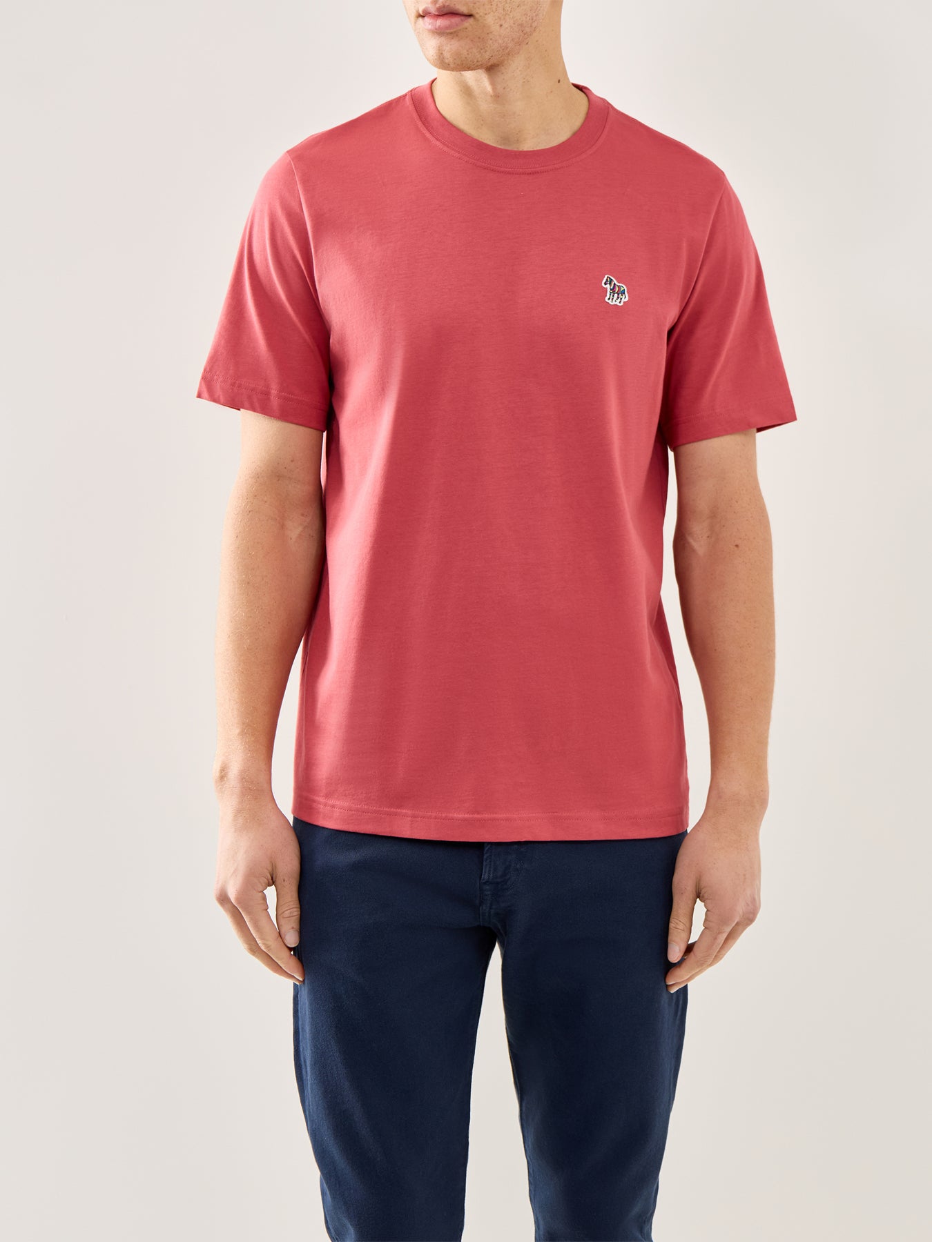 Zebra Graphic T-Shirt Pink