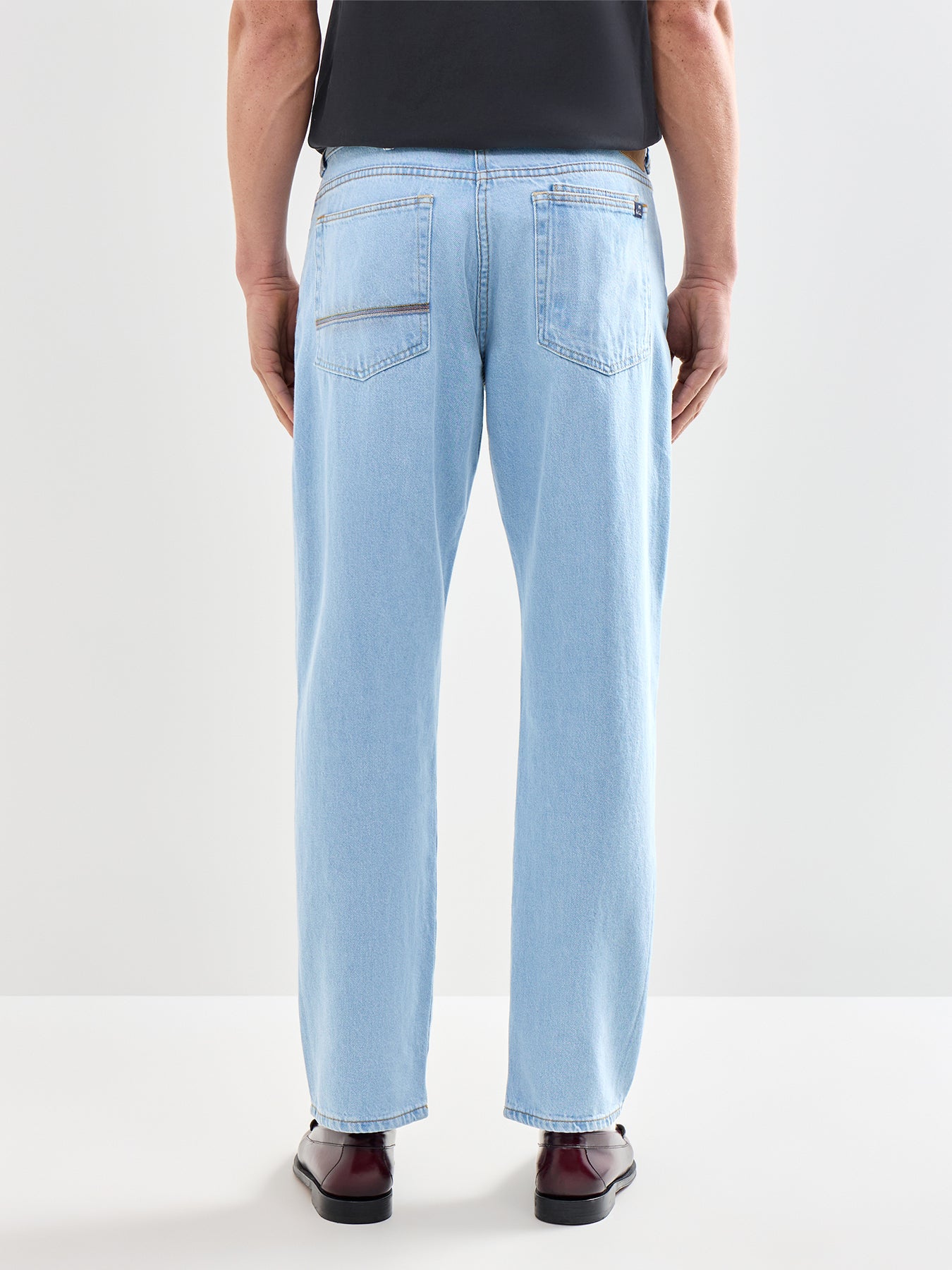 Tapered Fit Jeans Blue