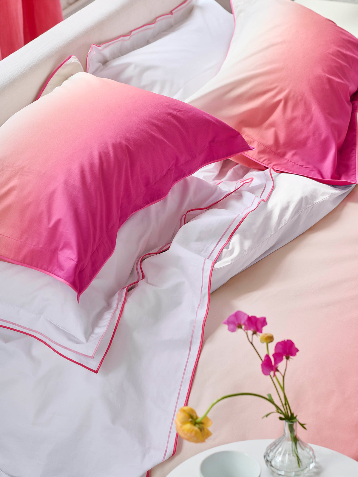 Oxford Cotton Percale Pillowcases Set of 2 50 x 75cm