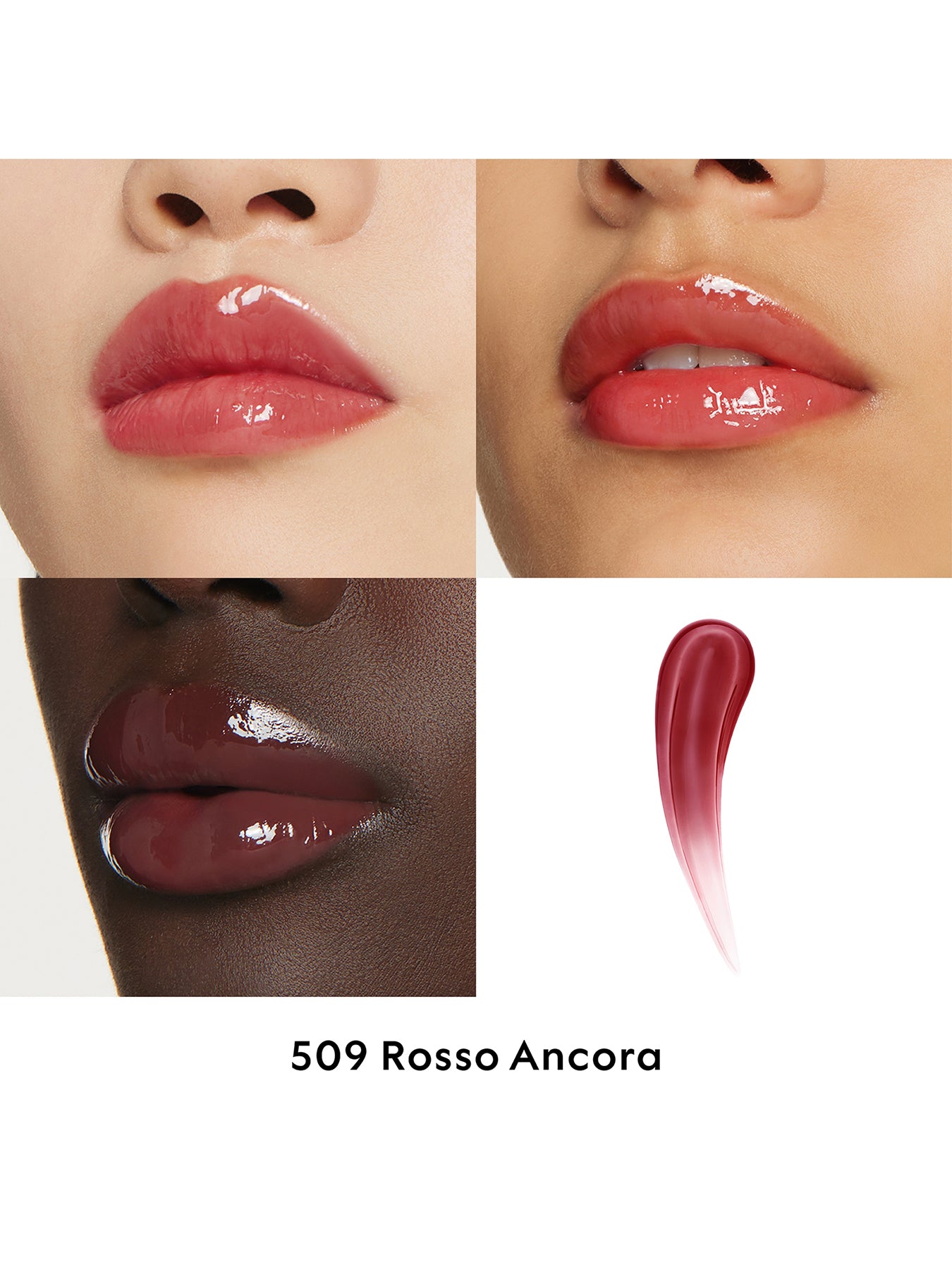 Gucci Rouge à Lèvres Lip Gloss 08 Rosso Ancora