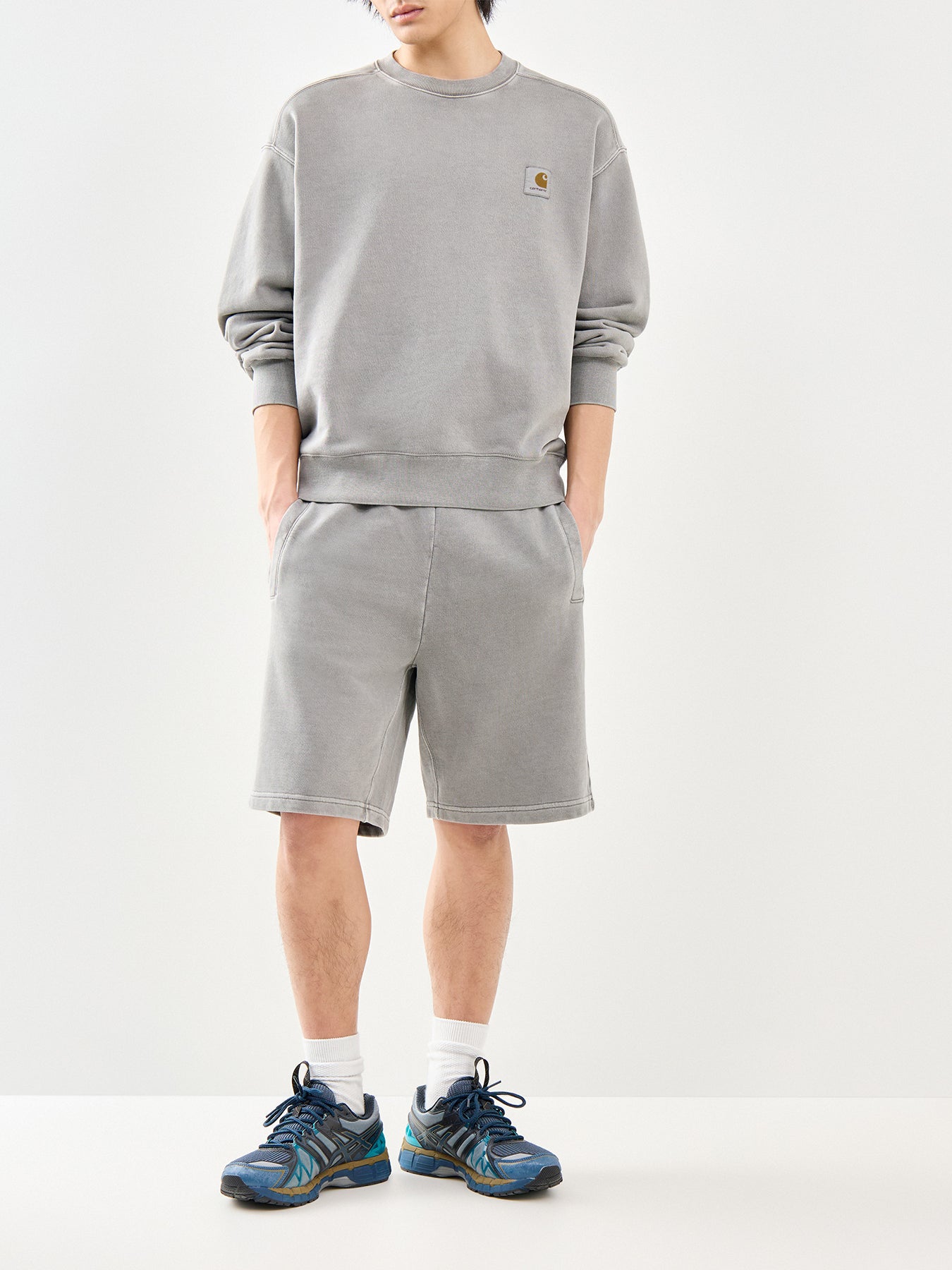 Nelson Sweat Shorts Grey