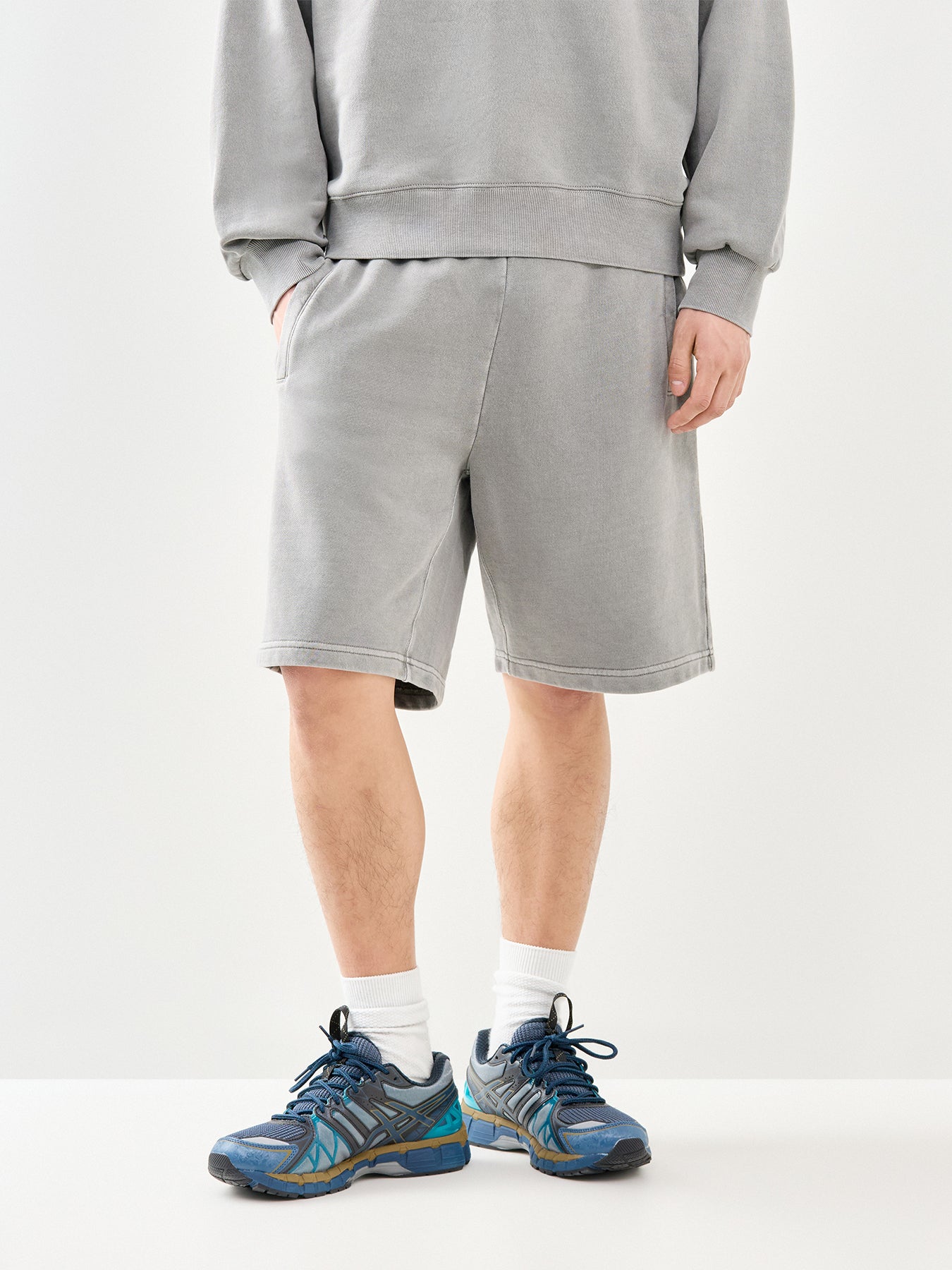 Nelson Sweat Shorts Grey