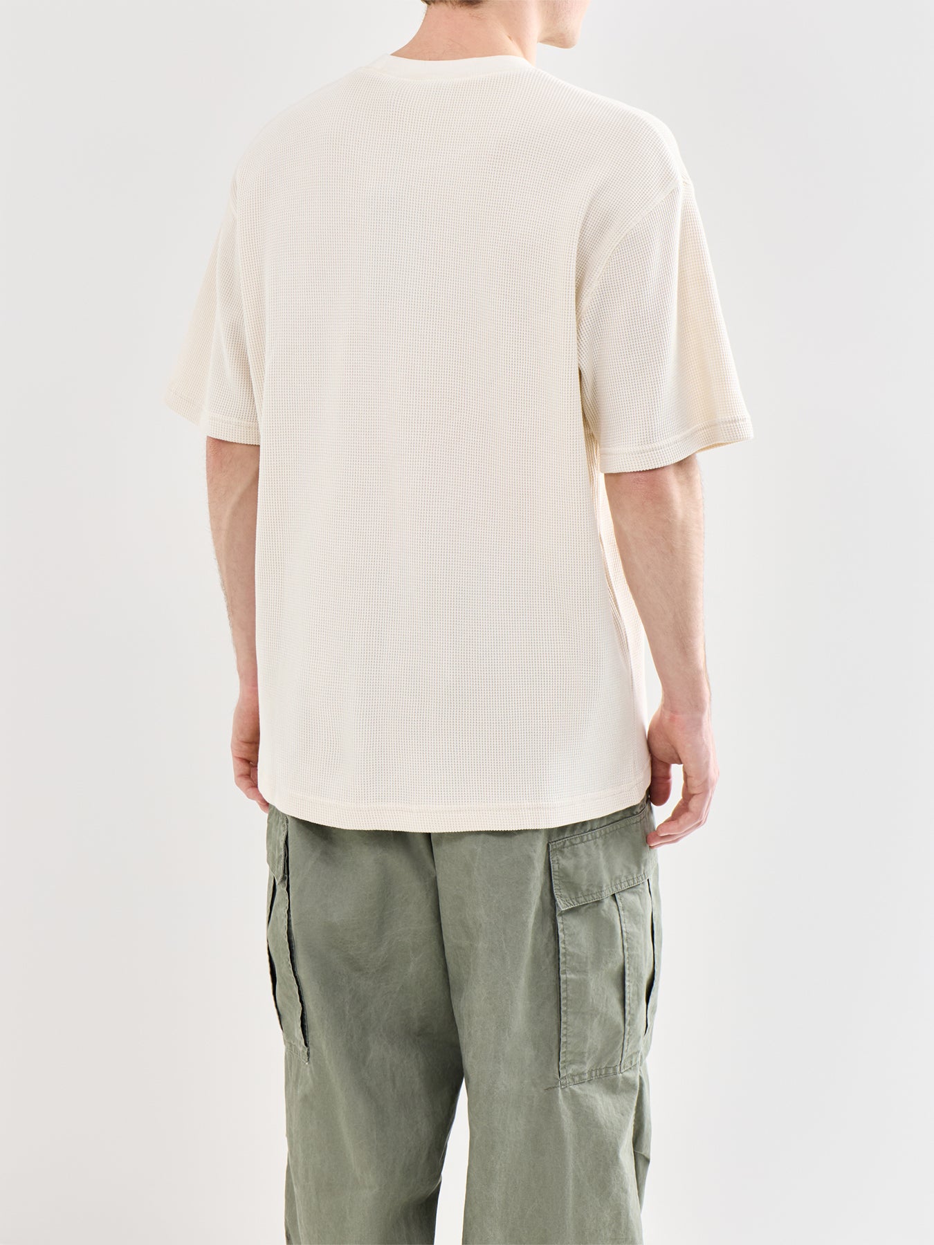 Nelson Waffle T-Shirt Beige