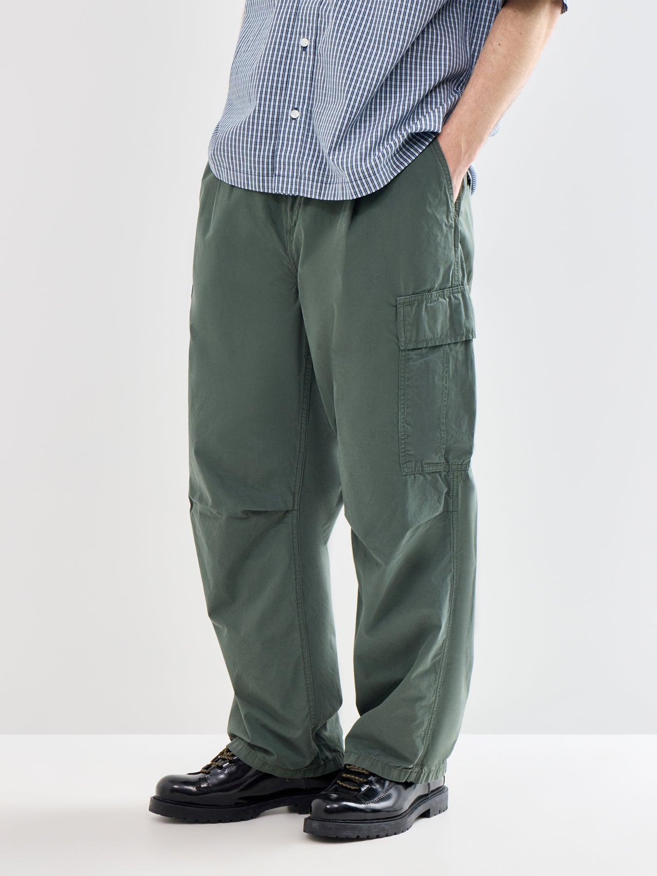 Cole Cargo Trousers Green