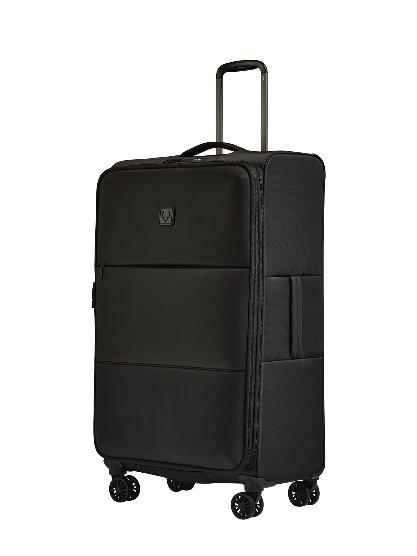 Soft Stripe 2.0 Expandable Suitcase 81cm Black