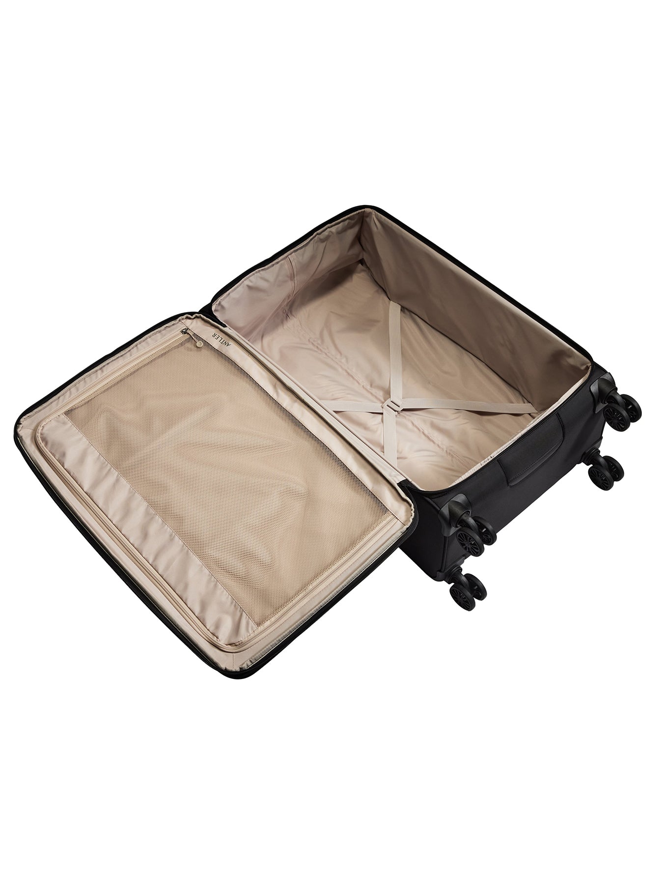 Soft Stripe 2.0 Expandable Suitcase 81cm Black