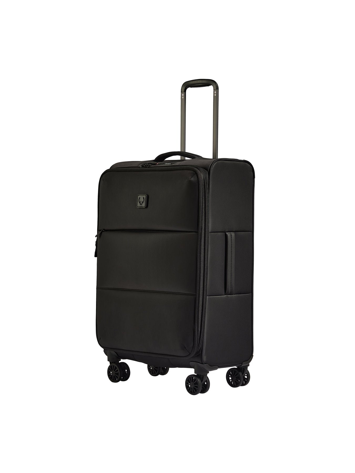 Soft Stripe 2.0 Expandable Suitcase 69cm Black