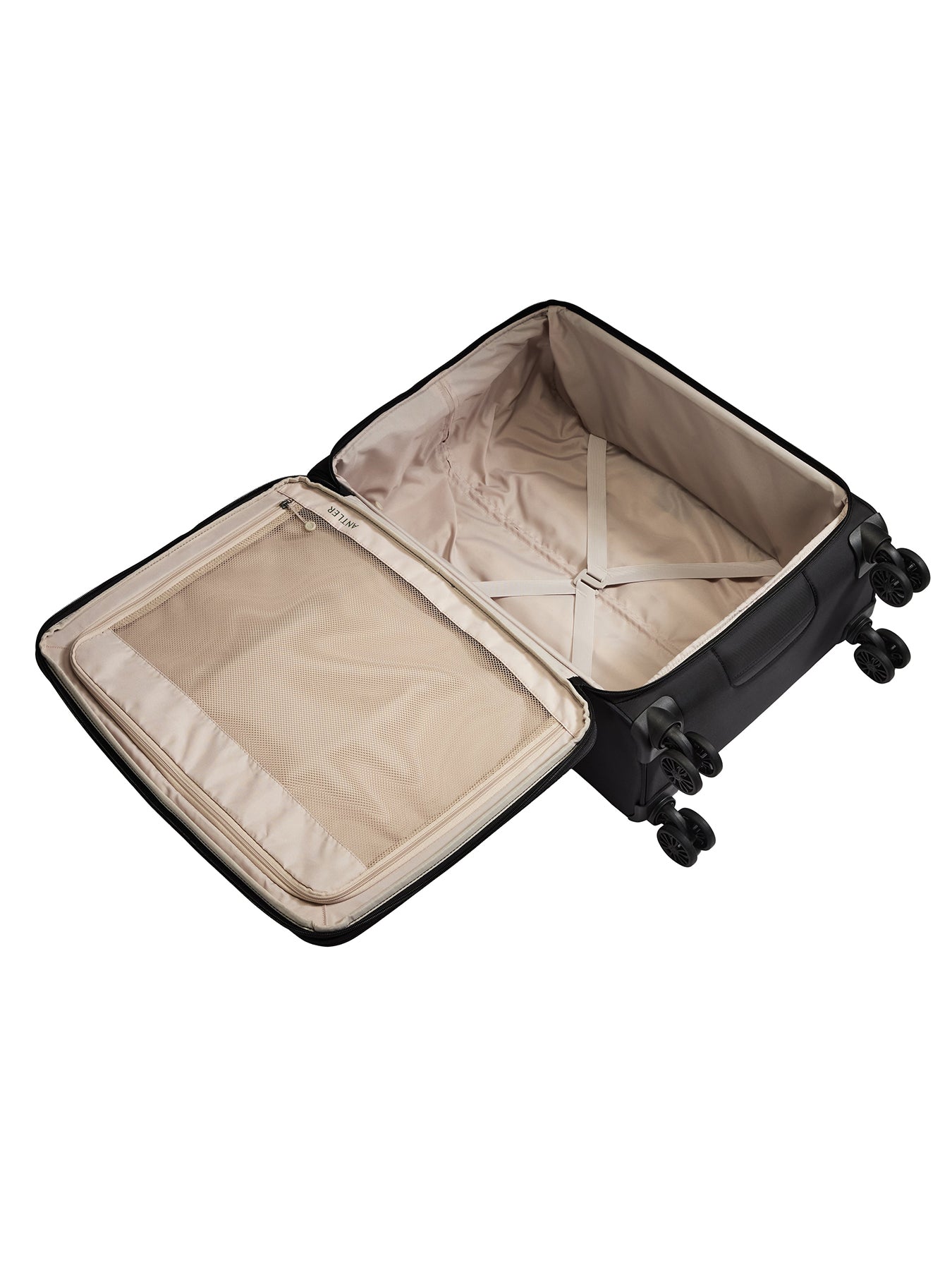 Soft Stripe 2.0 Expandable Suitcase 69cm Black