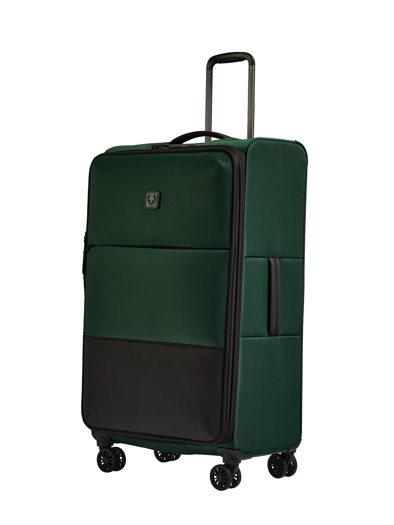 Soft Stripe 2.0 Expandable Suitcase 81cm Green