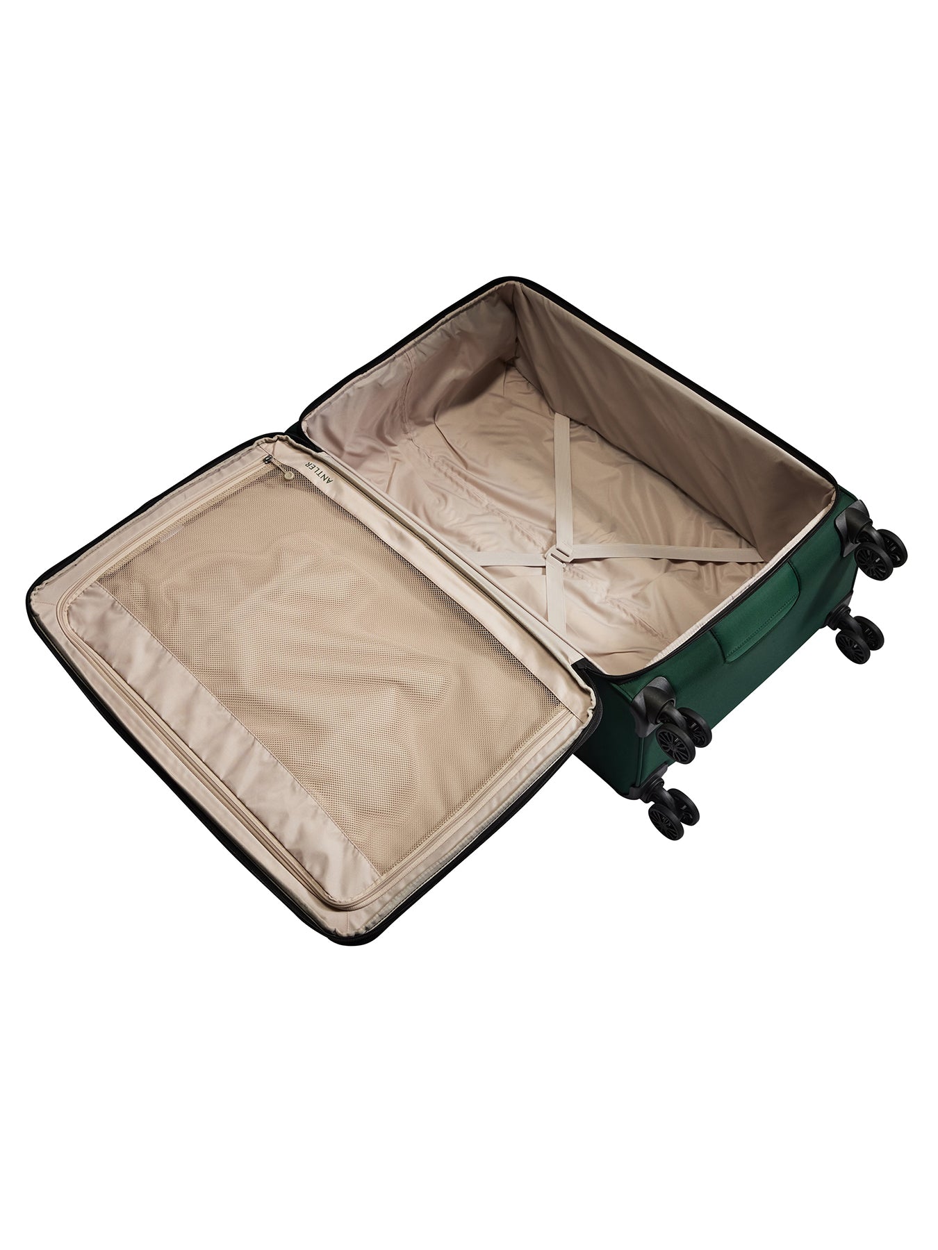 Soft Stripe 2.0 Expandable Suitcase 81cm Green